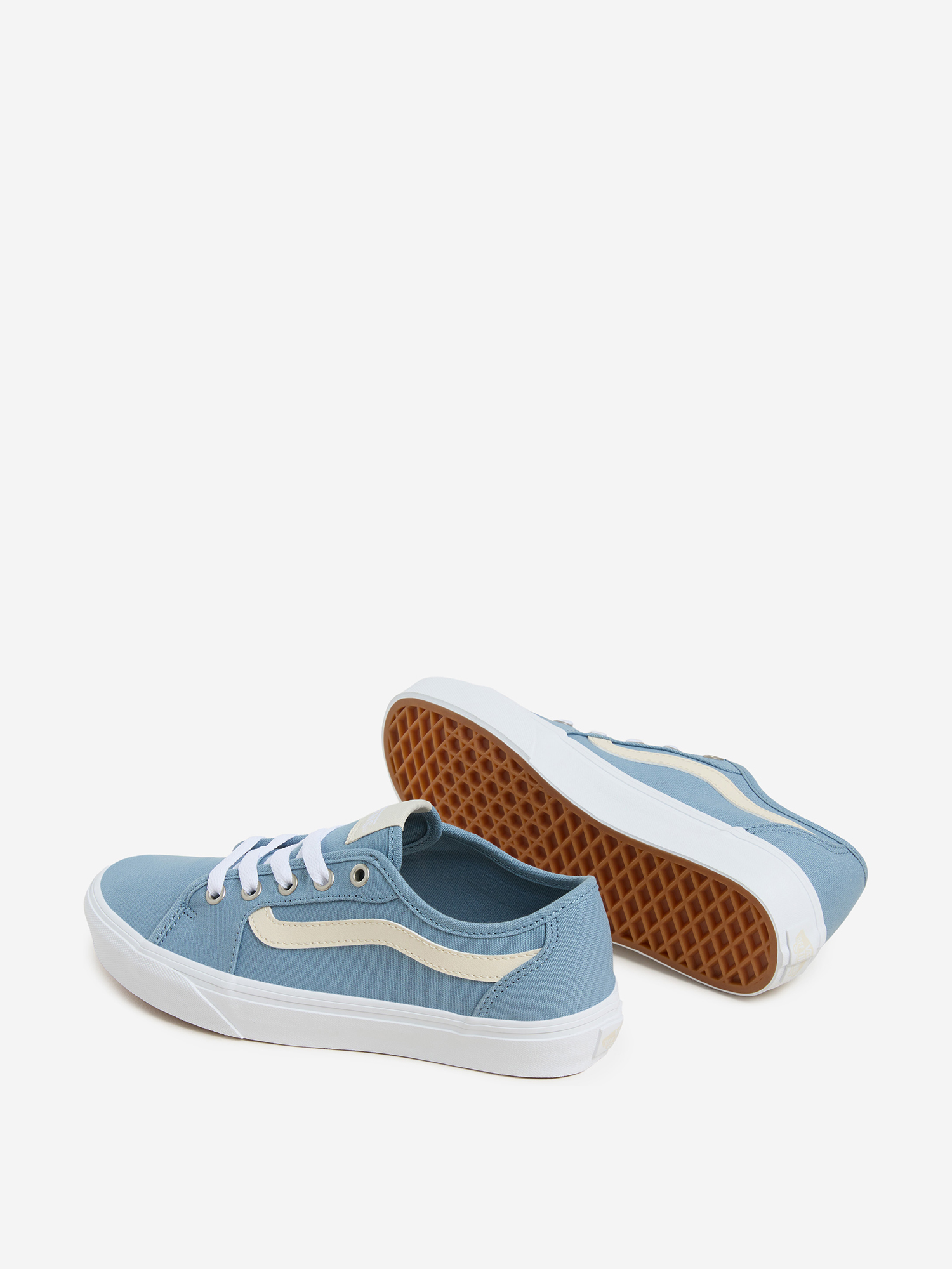 фото Кеды женские vans filmore decon, голубой