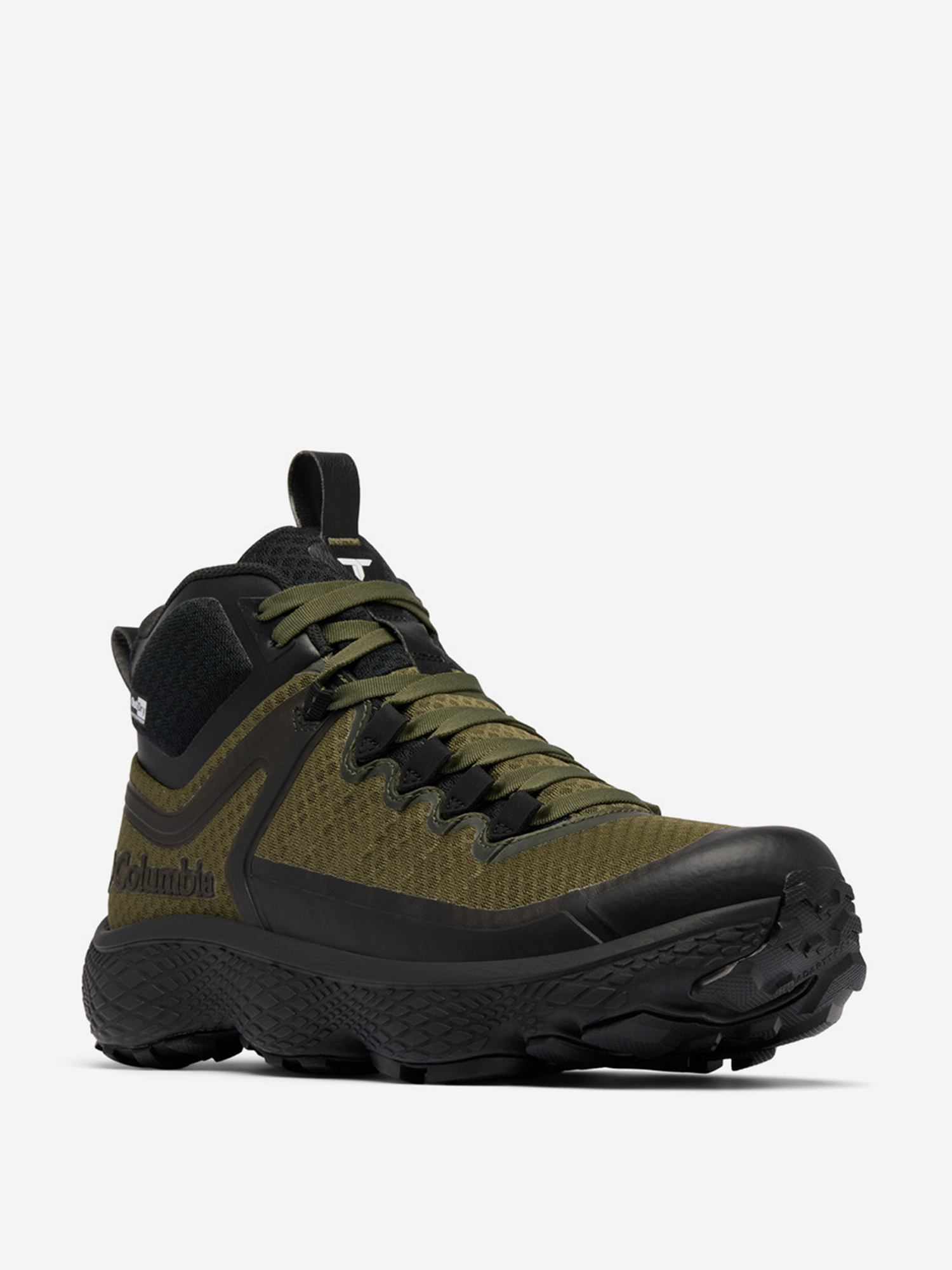 фото Ботинки мужские columbia escape thrive titanium mid outdry, зеленый