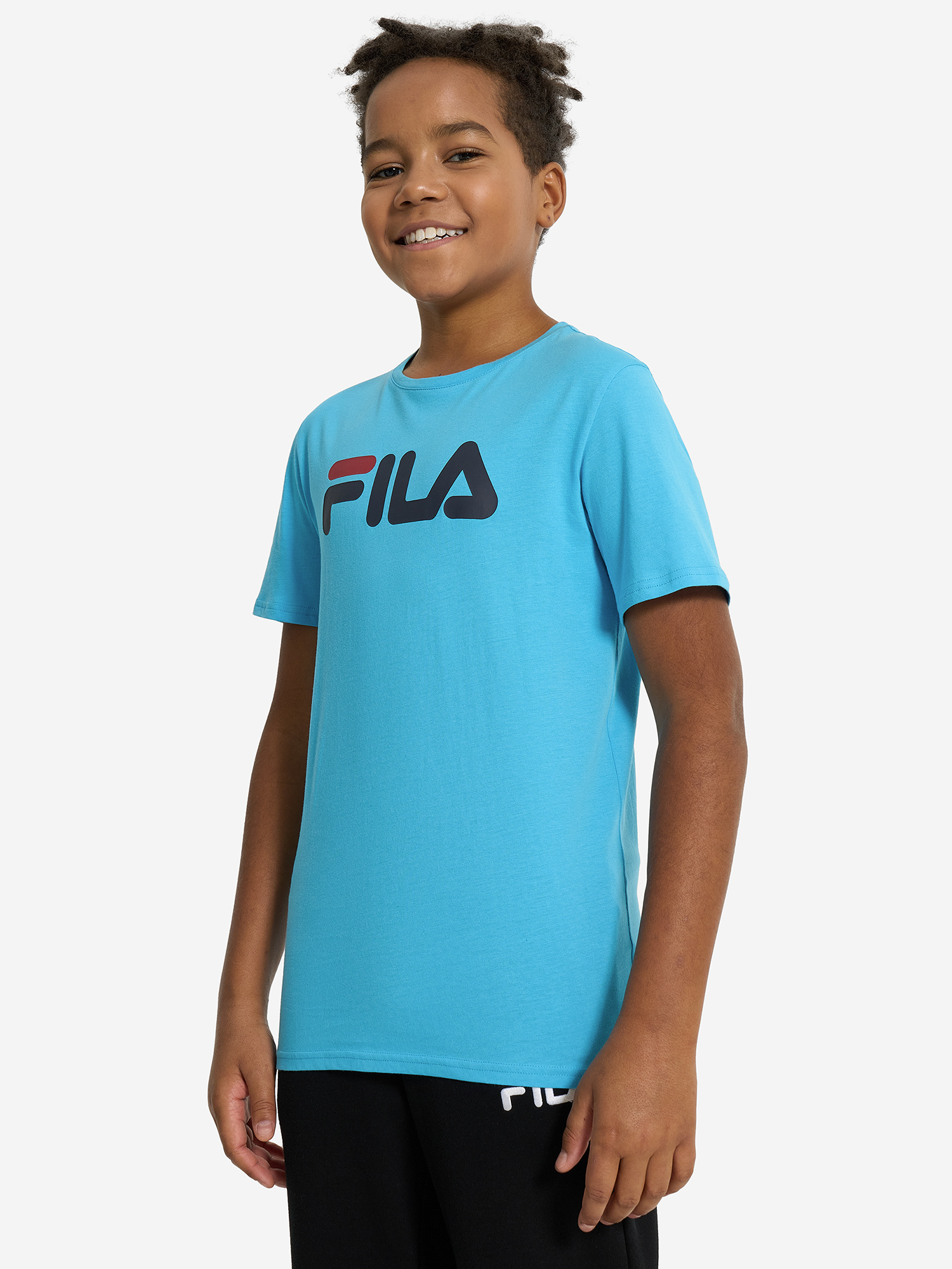 фото Футболка для мальчиков fila, синий