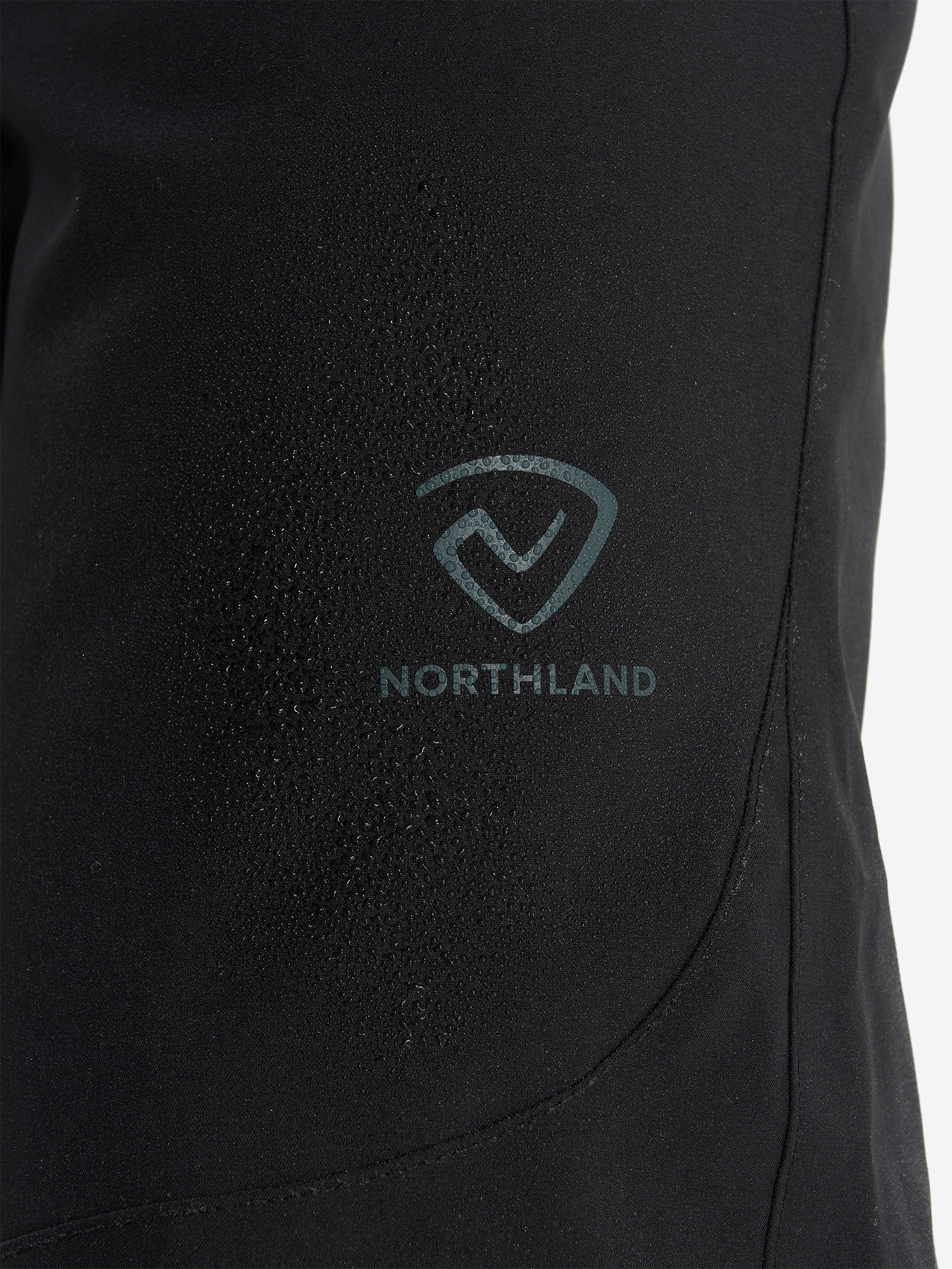 фото Брюки утепленные мужские northland, черный