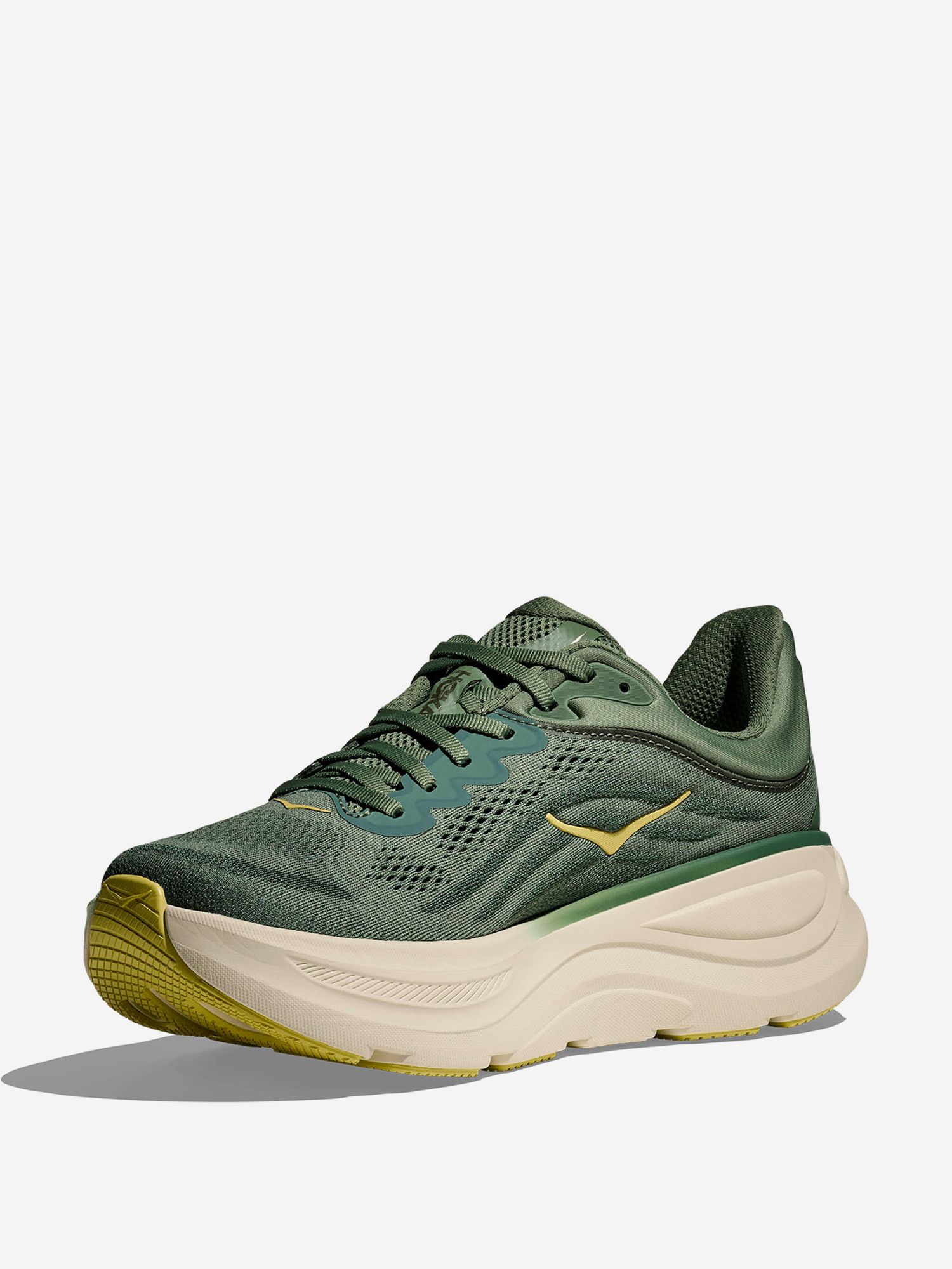 фото Кроссовки мужские hoka one one bondi 9, зеленый