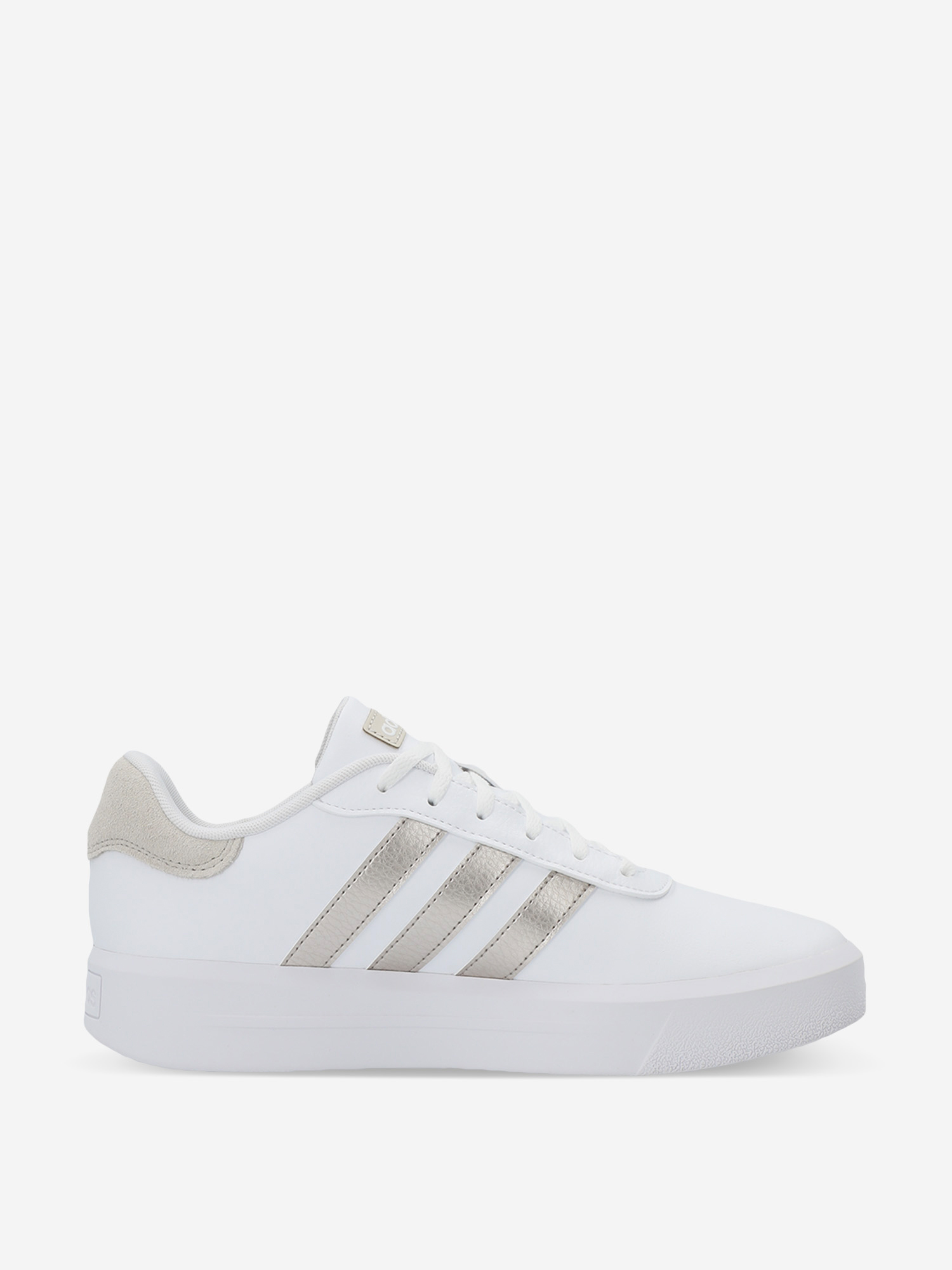 фото Кеды женские adidas court platform, белый