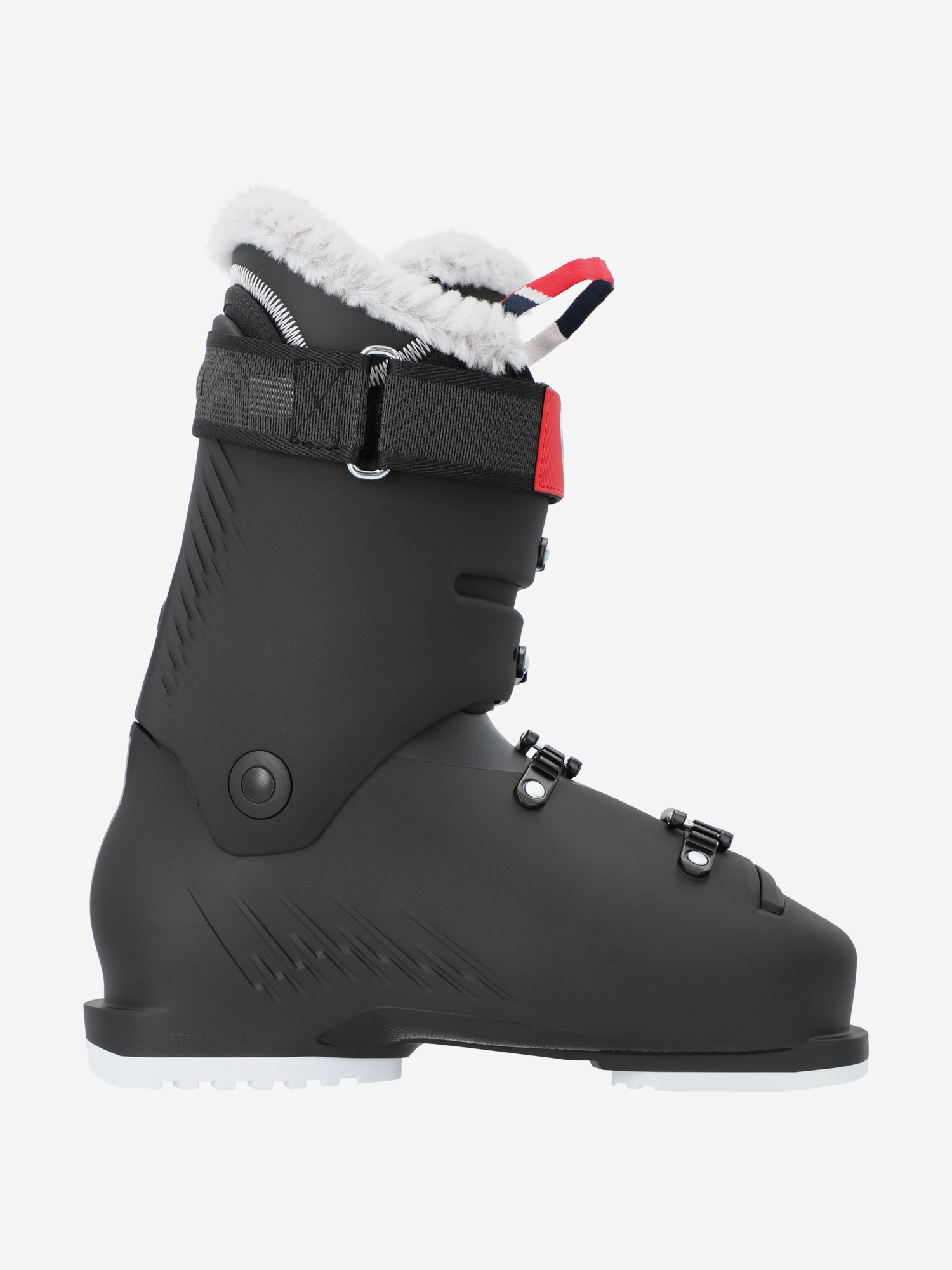 фото Ботинки горнолыжные женские rossignol pure pro 80, черный