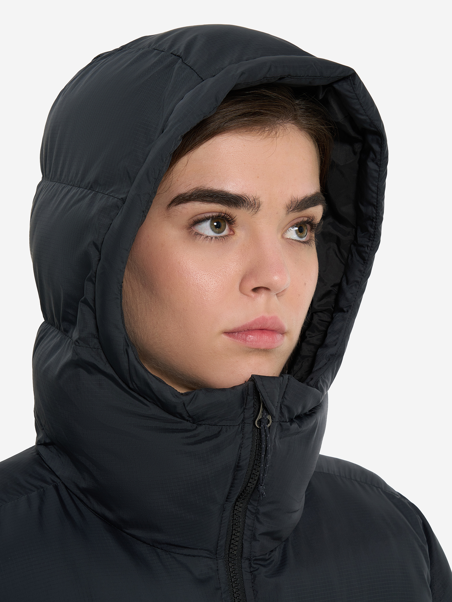 фото Пальто утепленное женское columbia puffect ii long jacket, черный