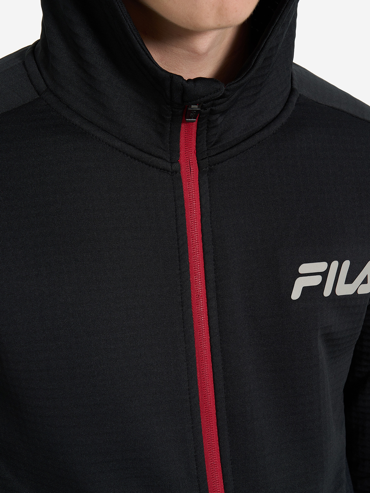 фото Толстовка для мальчиков fila, черный