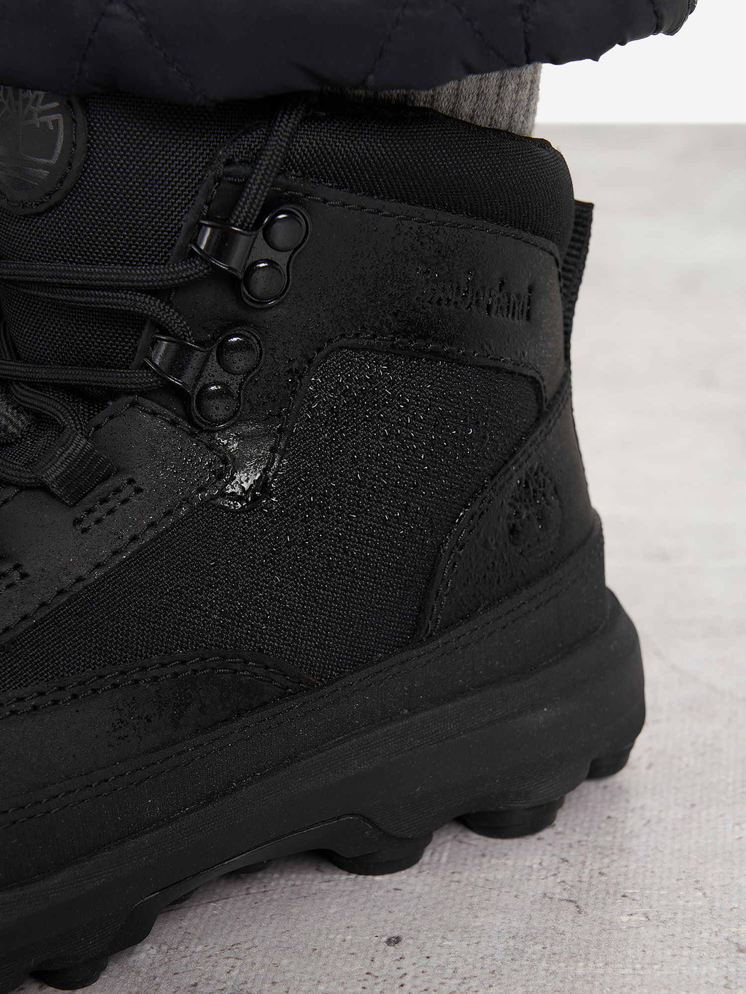 фото Ботинки для мальчиков timberland converge l/f mid, черный