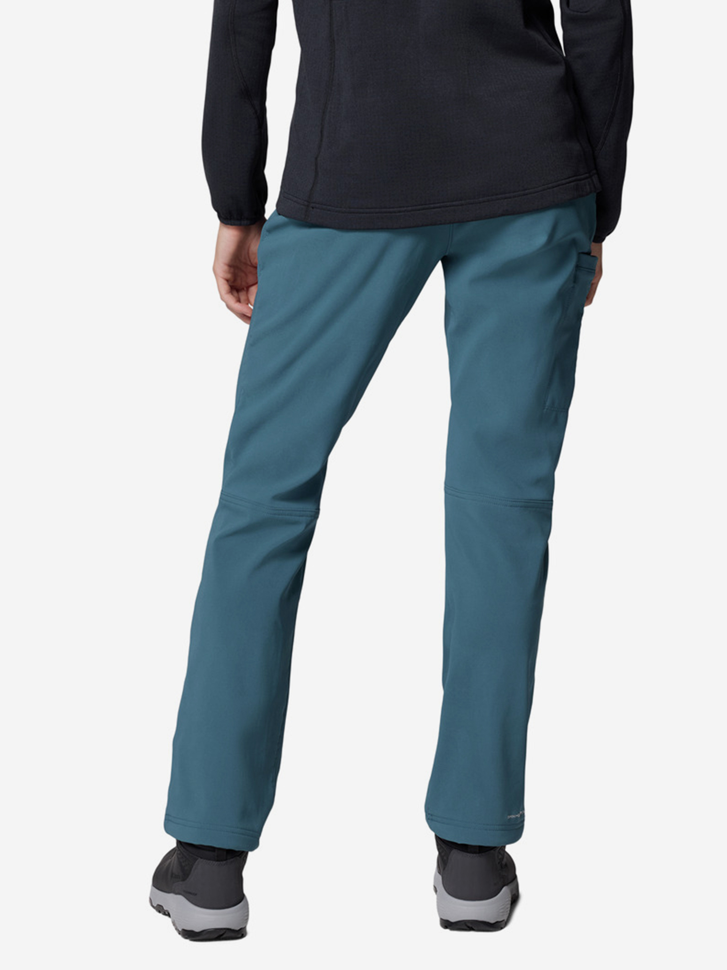 фото Брюки женские columbia back beauty warm softshell pant, голубой