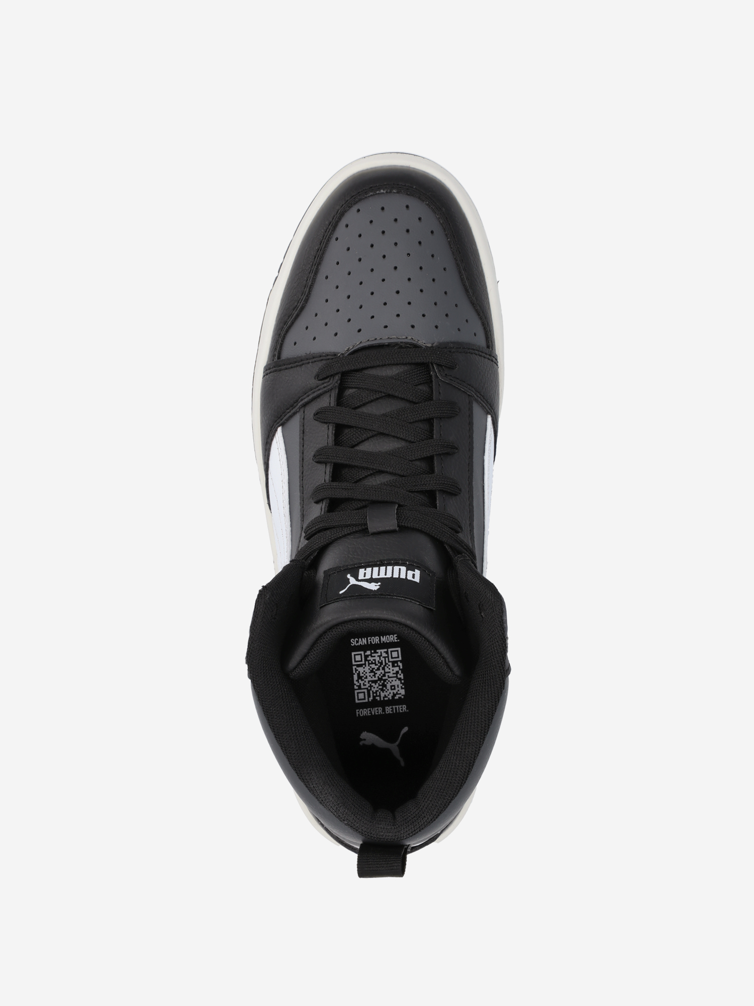 фото Кеды детские puma rebound v6, черный