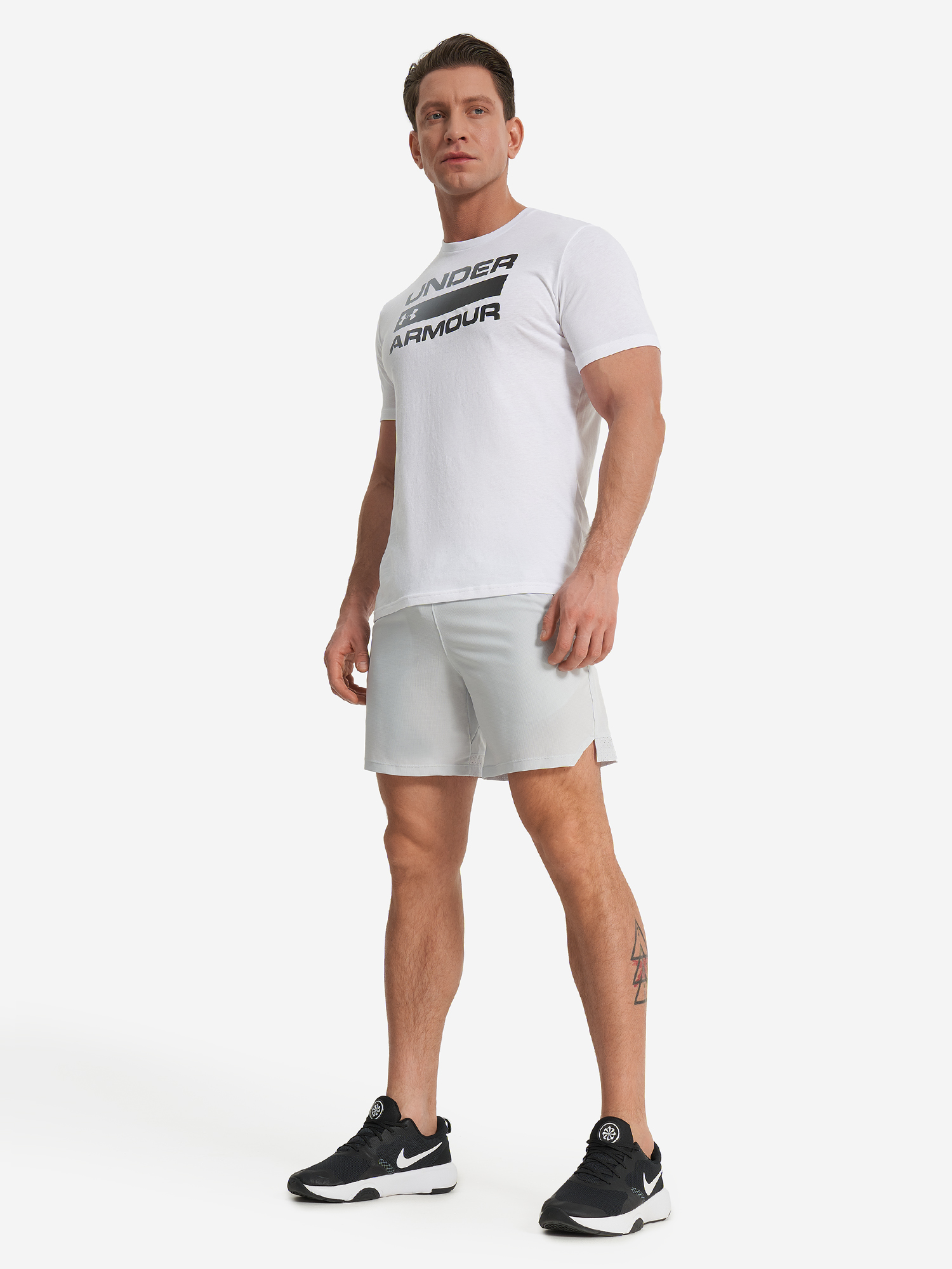 фото Футболка мужская under armour, белый