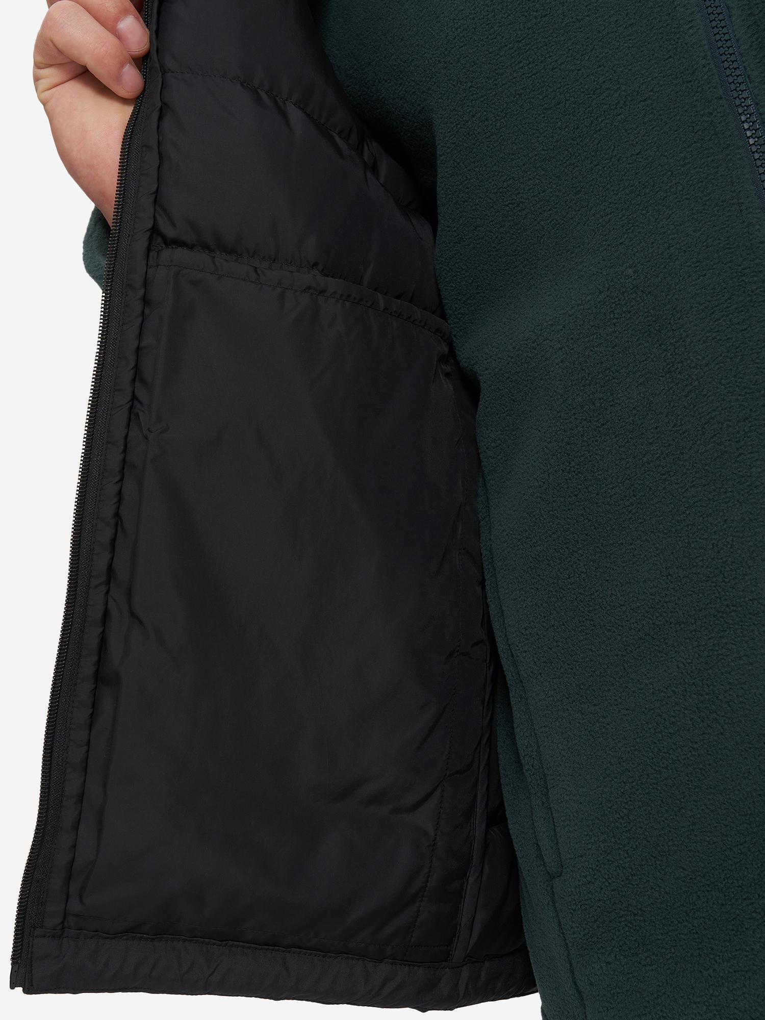 фото Жилет пуховый мужской jack wolfskin ather, черный