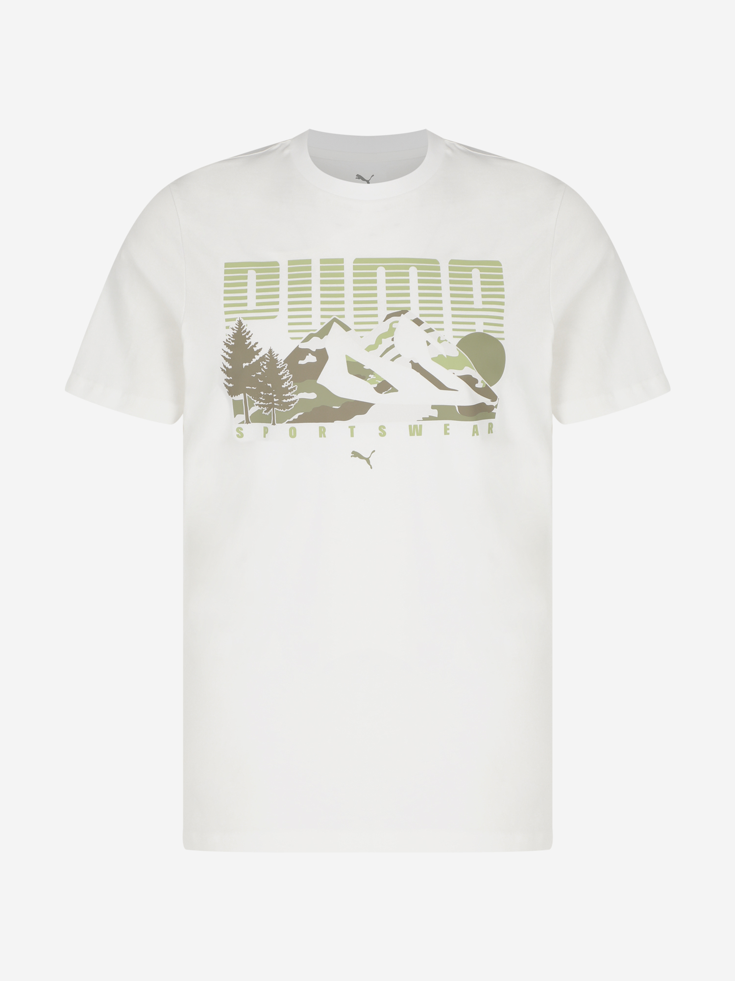 фото Футболка мужская puma graphics, белый