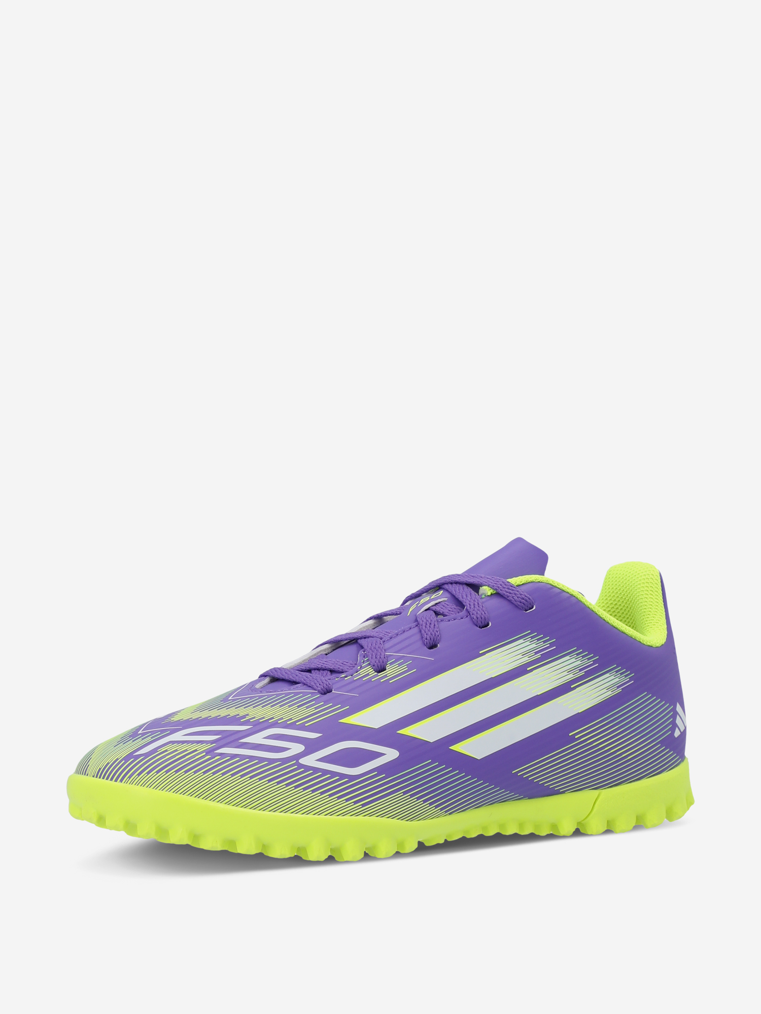 фото Бутсы для мальчиков adidas f50 club, фиолетовый