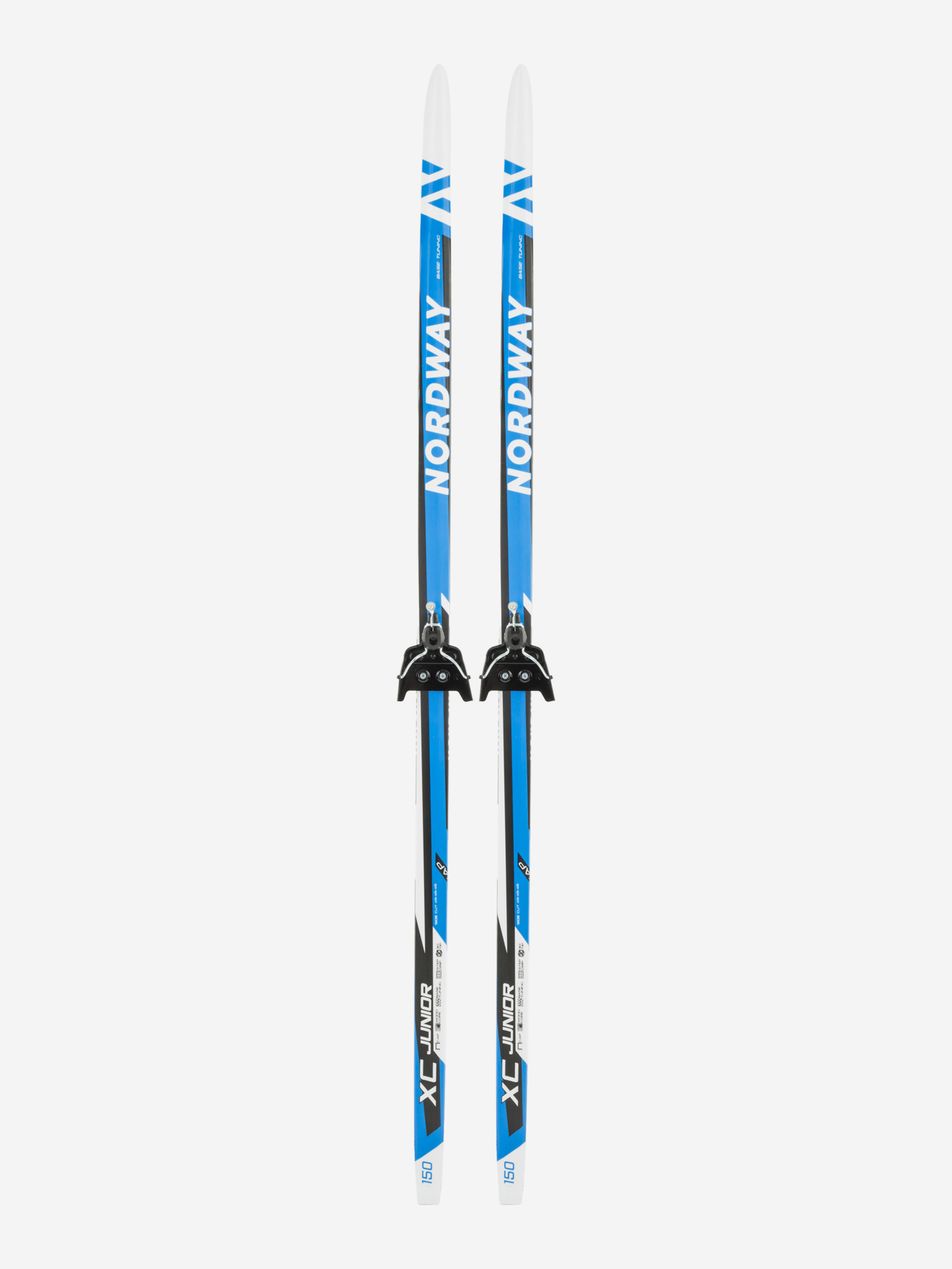 фото Комплект лыжный детский nordway xc classic jr 75 mm, синий