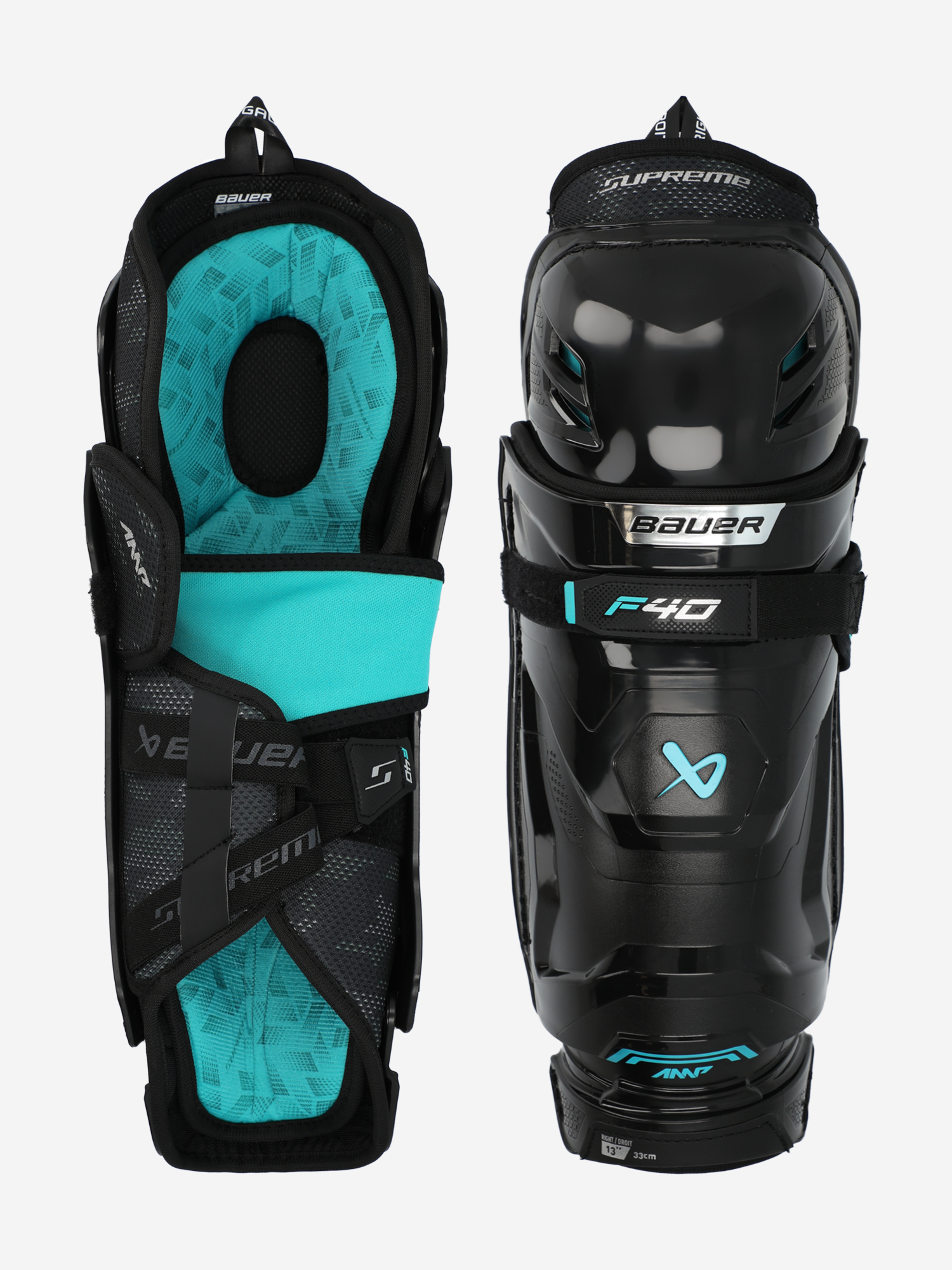 Щитки хоккейные детские Bauer Supreme F40 INT, Черный
Щитки хоккейные детские Bauer Supreme F40 INT, Черный