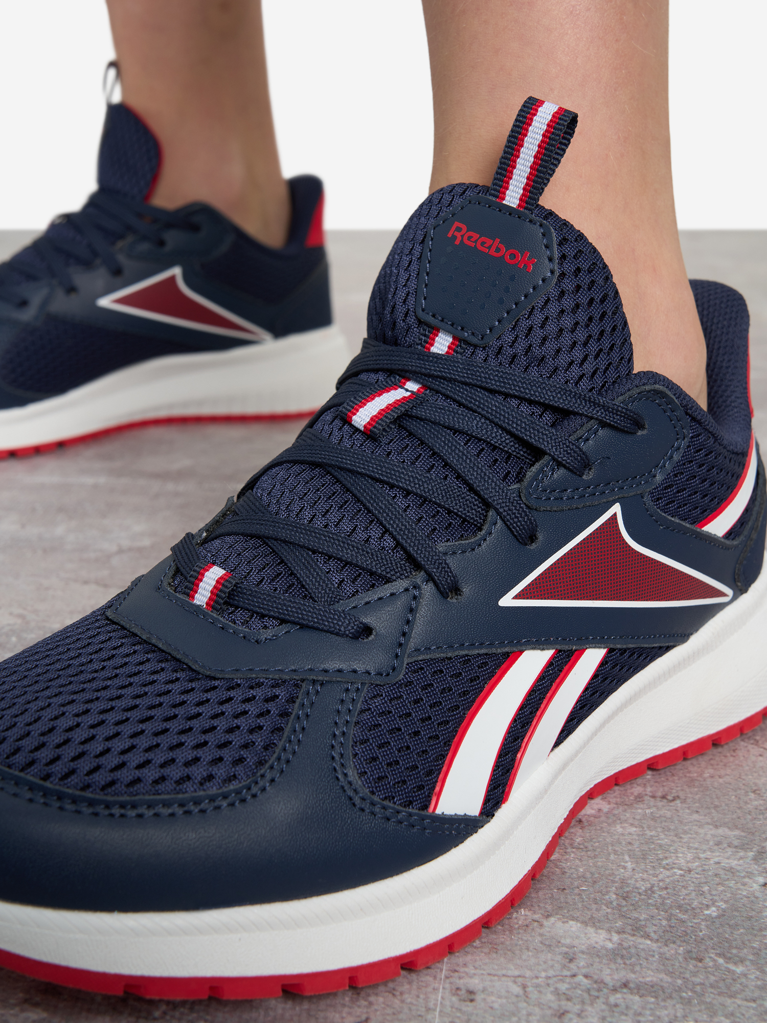фото Кроссовки для мальчиков reebok road supreme 4.0, синий
