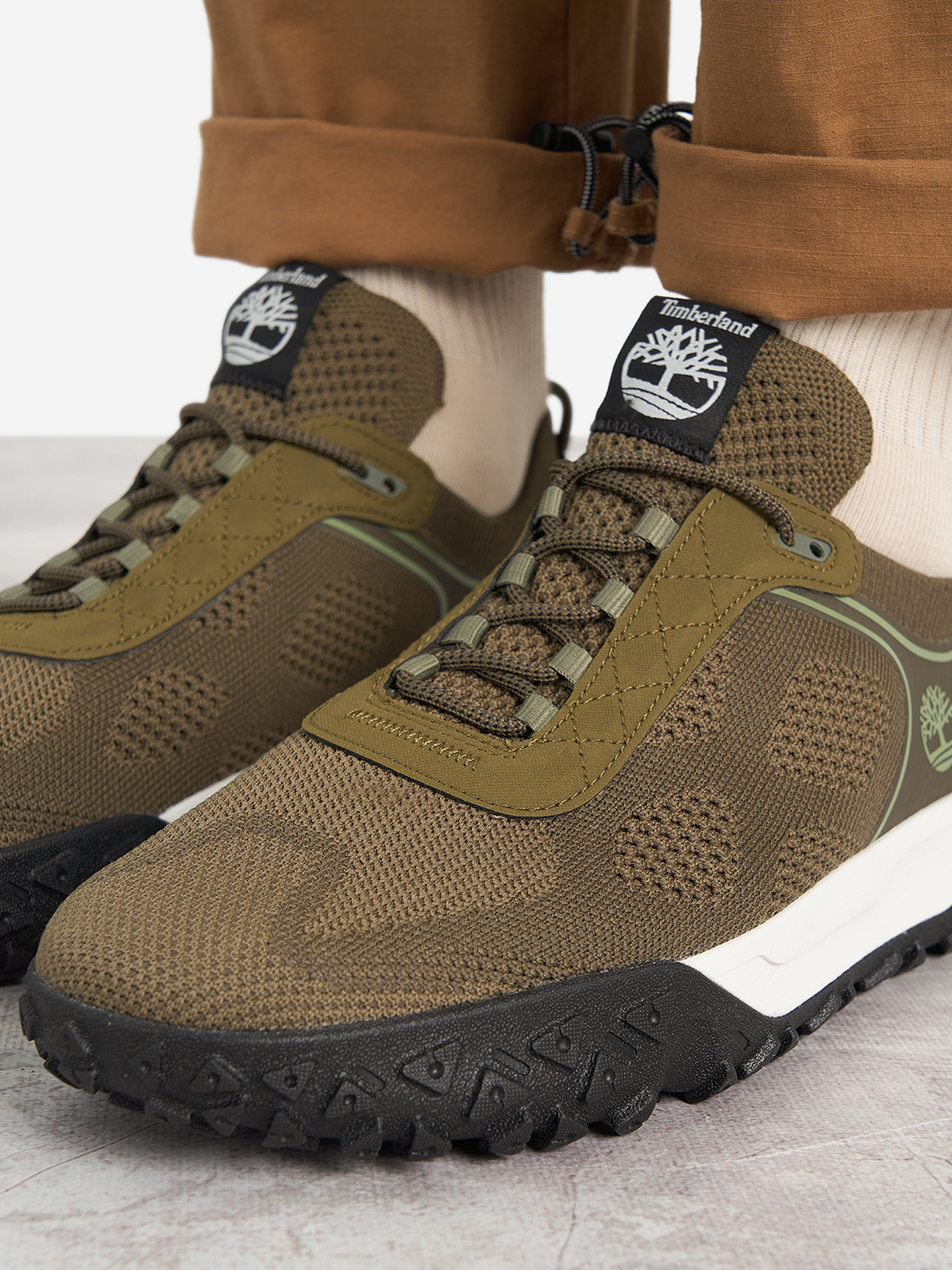 фото Кроссовки мужские timberland greenstride motion 6, зеленый