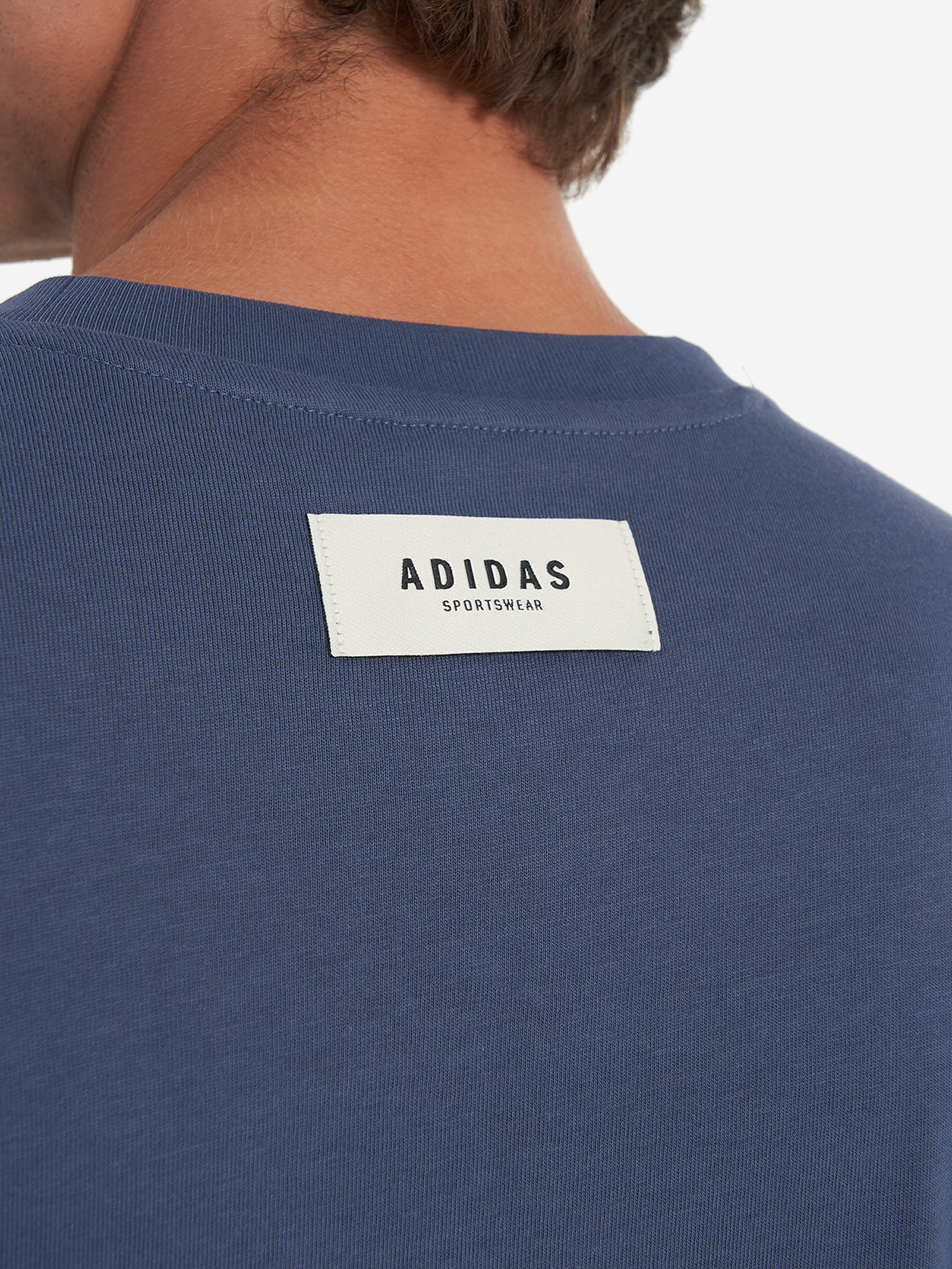 фото Футболка мужская adidas stad ticket, синий