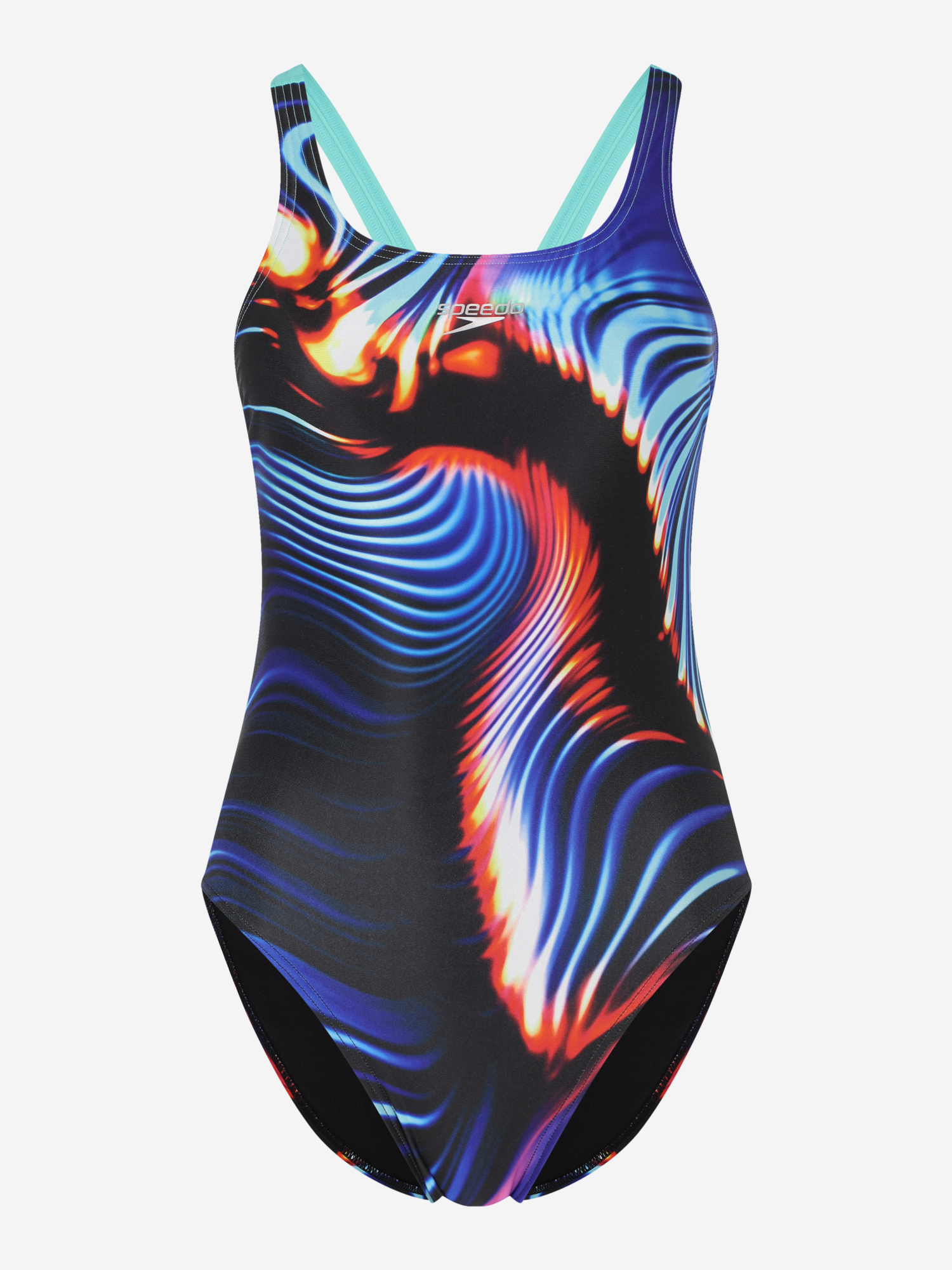 фото Купальник слитный женский speedo alov digi, мультицвет