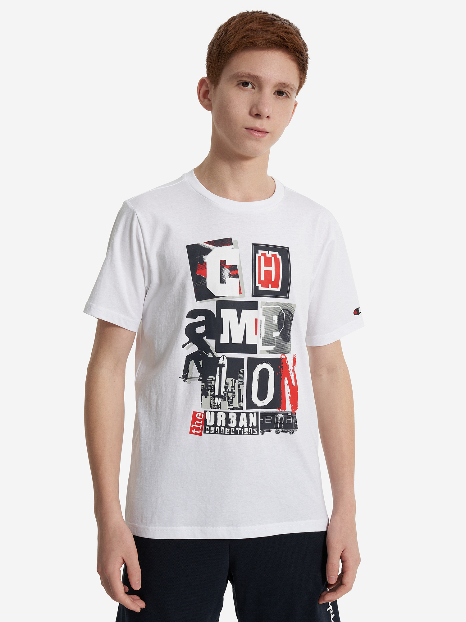 фото Футболка для мальчиков champion, белый