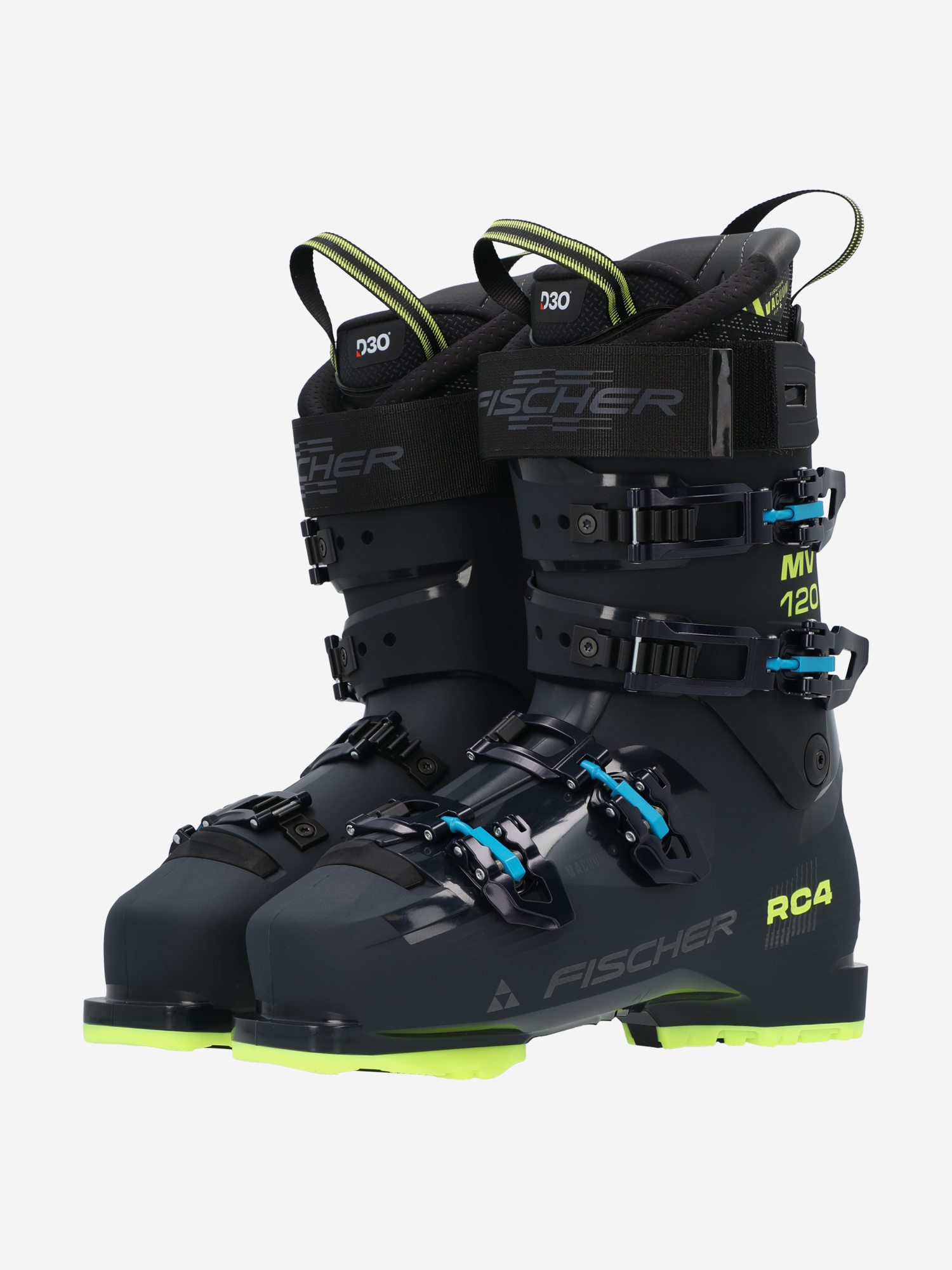 фото Ботинки горнолыжные fischer rc4 120 mv, синий