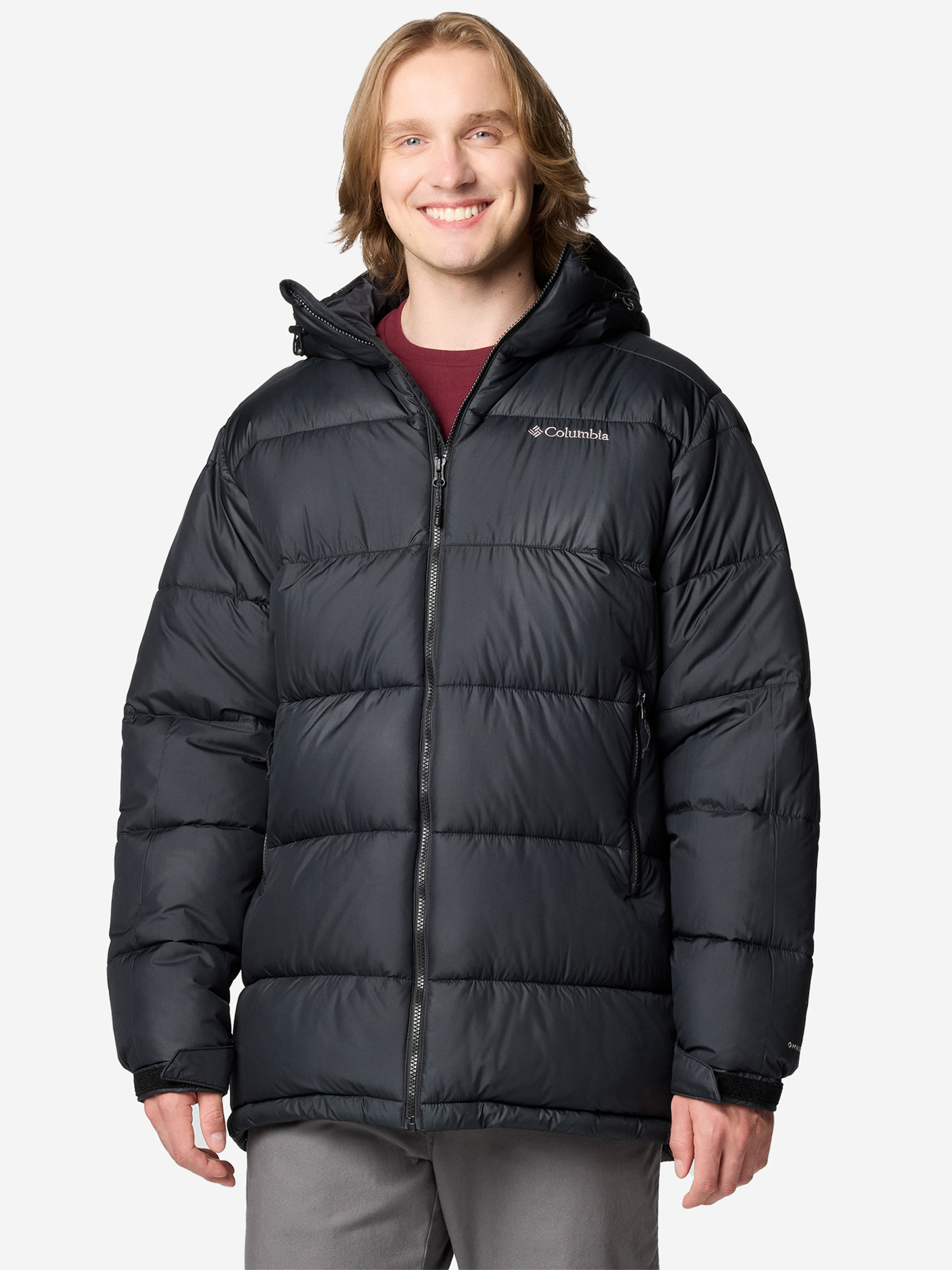 фото Куртка утепленная мужская columbia pike lake parka, черный
