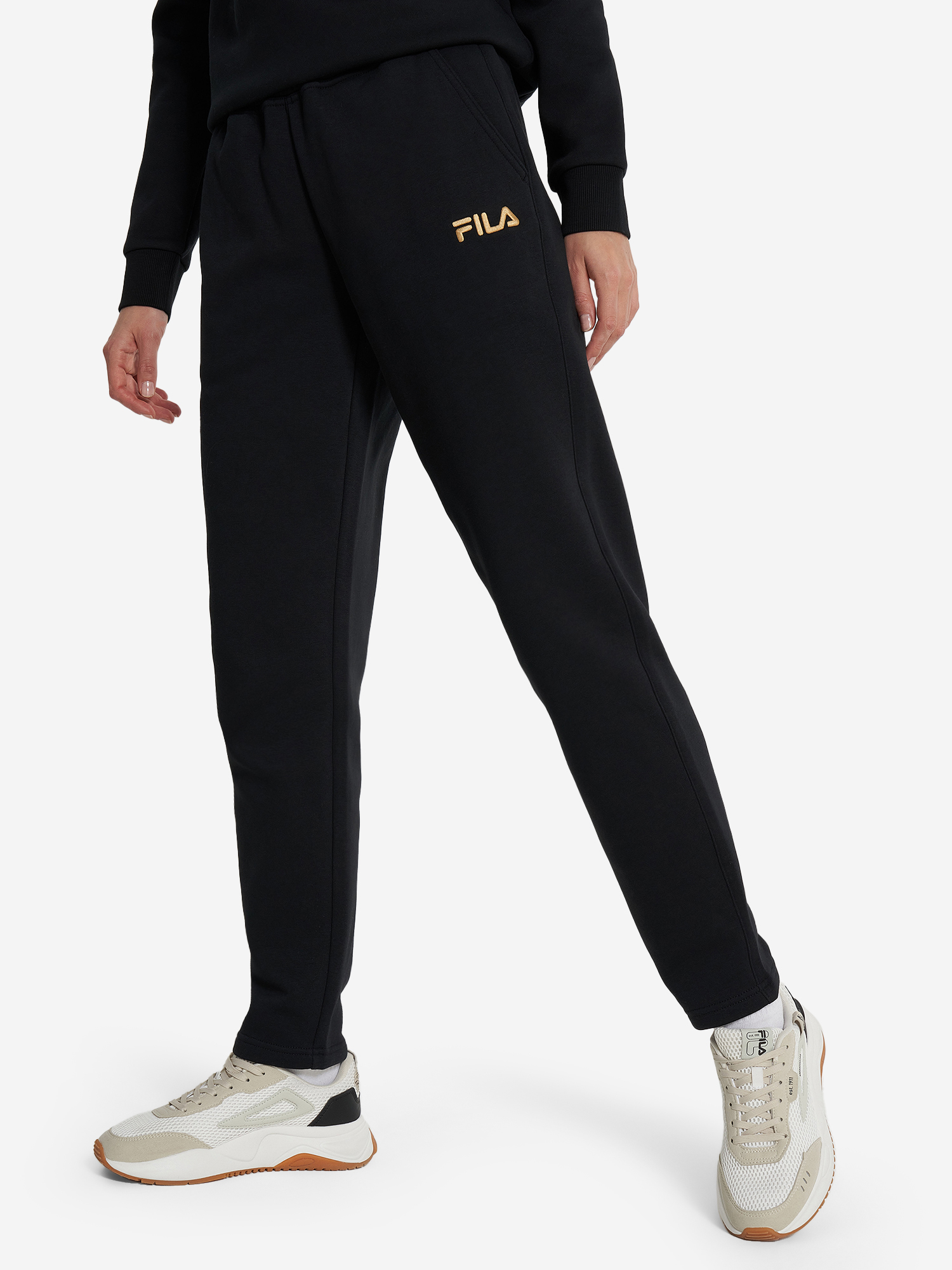 фото Брюки женские fila, черный