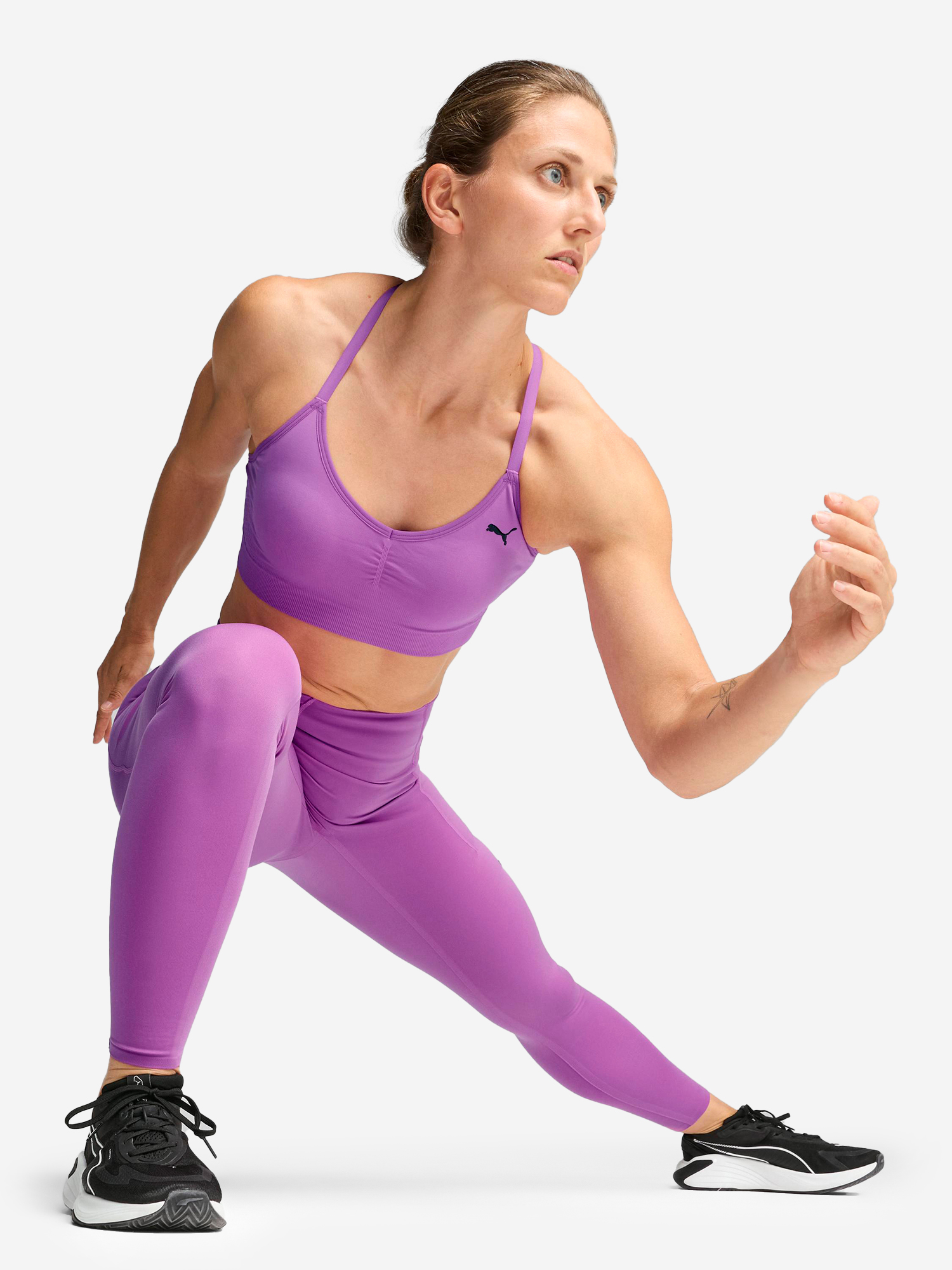 фото Топ бра спортивный puma move shapeluxe, розовый