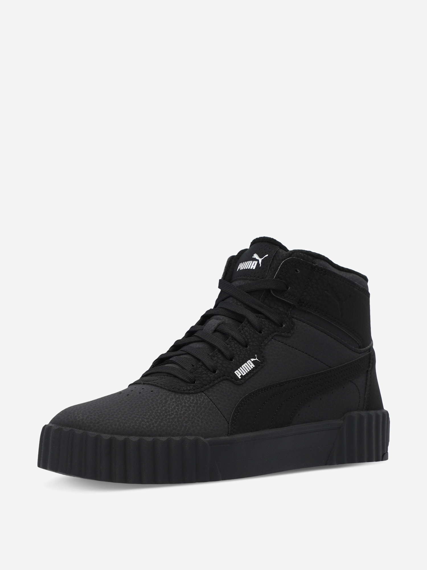 фото Кеды женские puma carina 3.0 wtr, черный