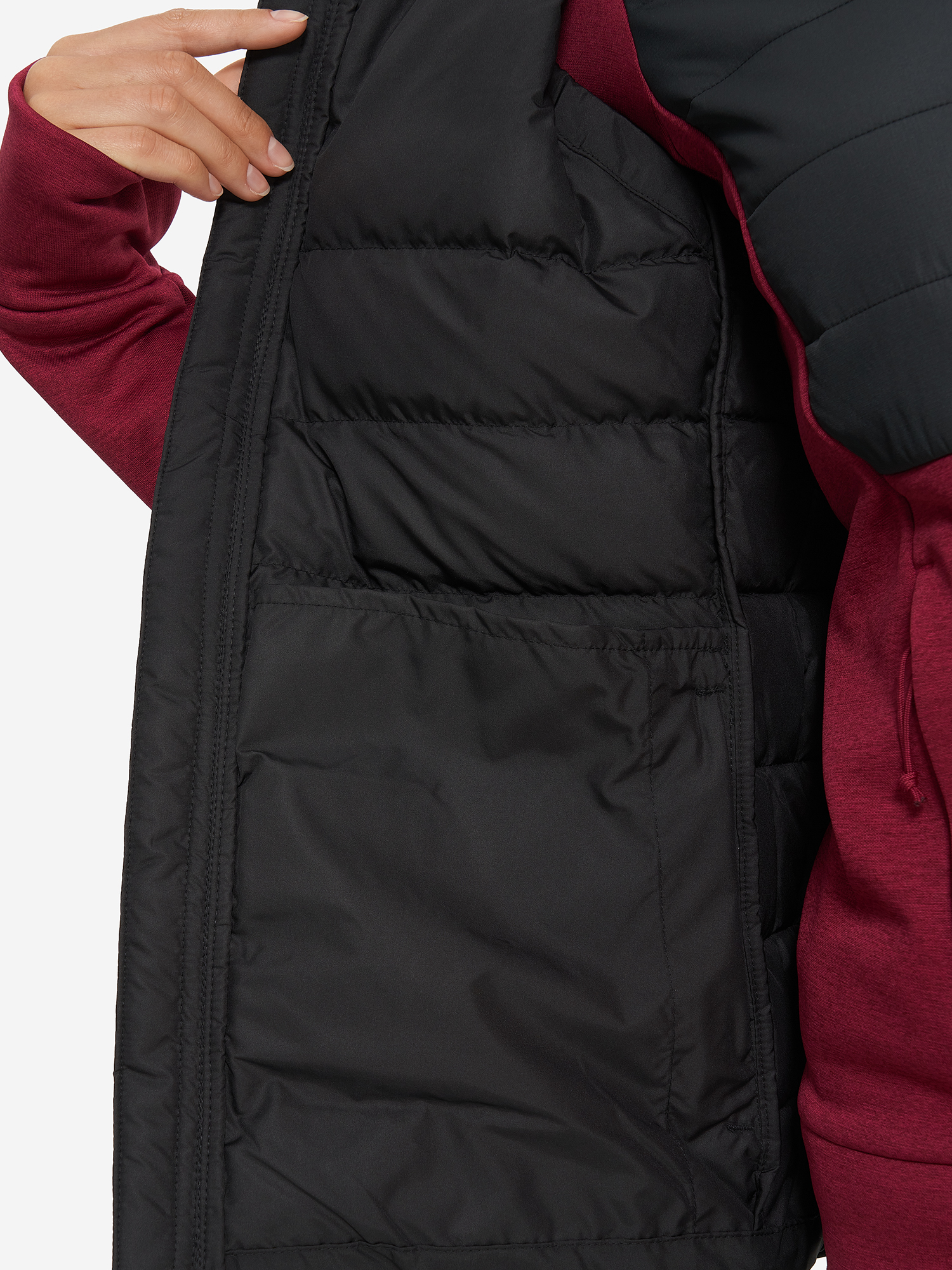 фото Жилет пуховый женский the north face aconcagua 3, черный