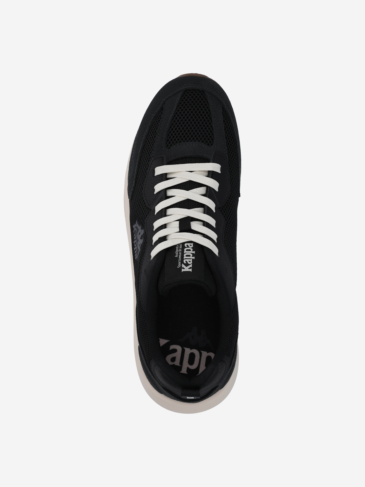 фото Кроссовки мужские kappa authentic run txt, черный
