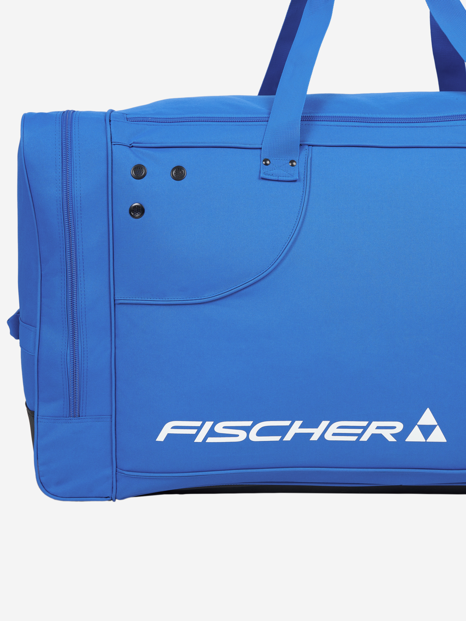 фото Баул хоккейный с колесами fischer player bag 40", синий