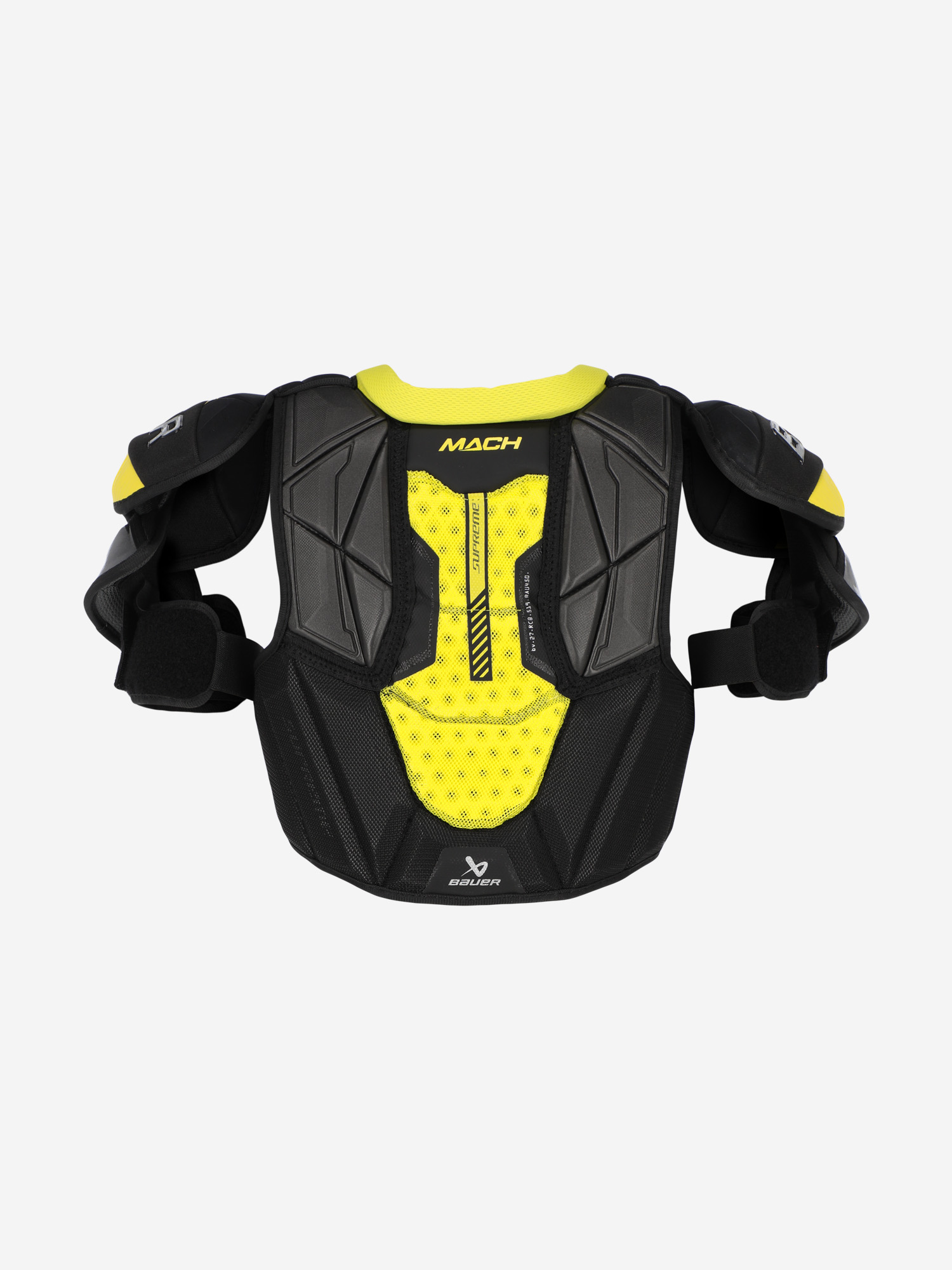 фото Нагрудник хоккейный детский bauer supreme mach jr, черный