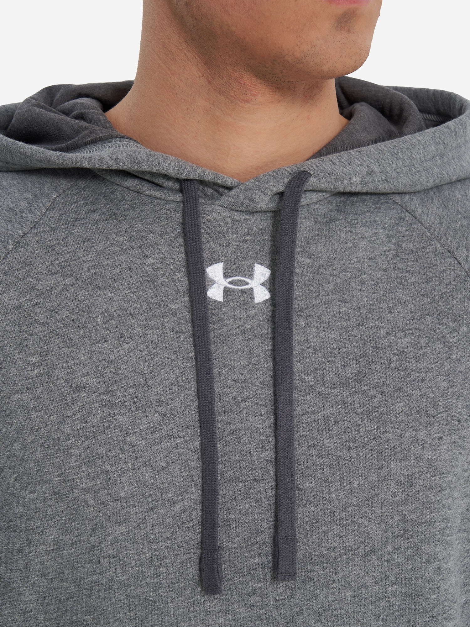фото Худи мужское under armour, серый