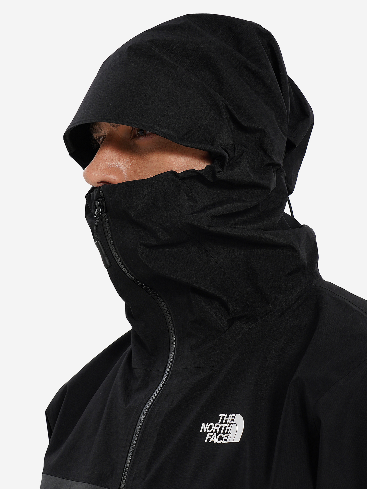 фото Куртка мембранная мужская the north face jazzi 3 l gtx, серый