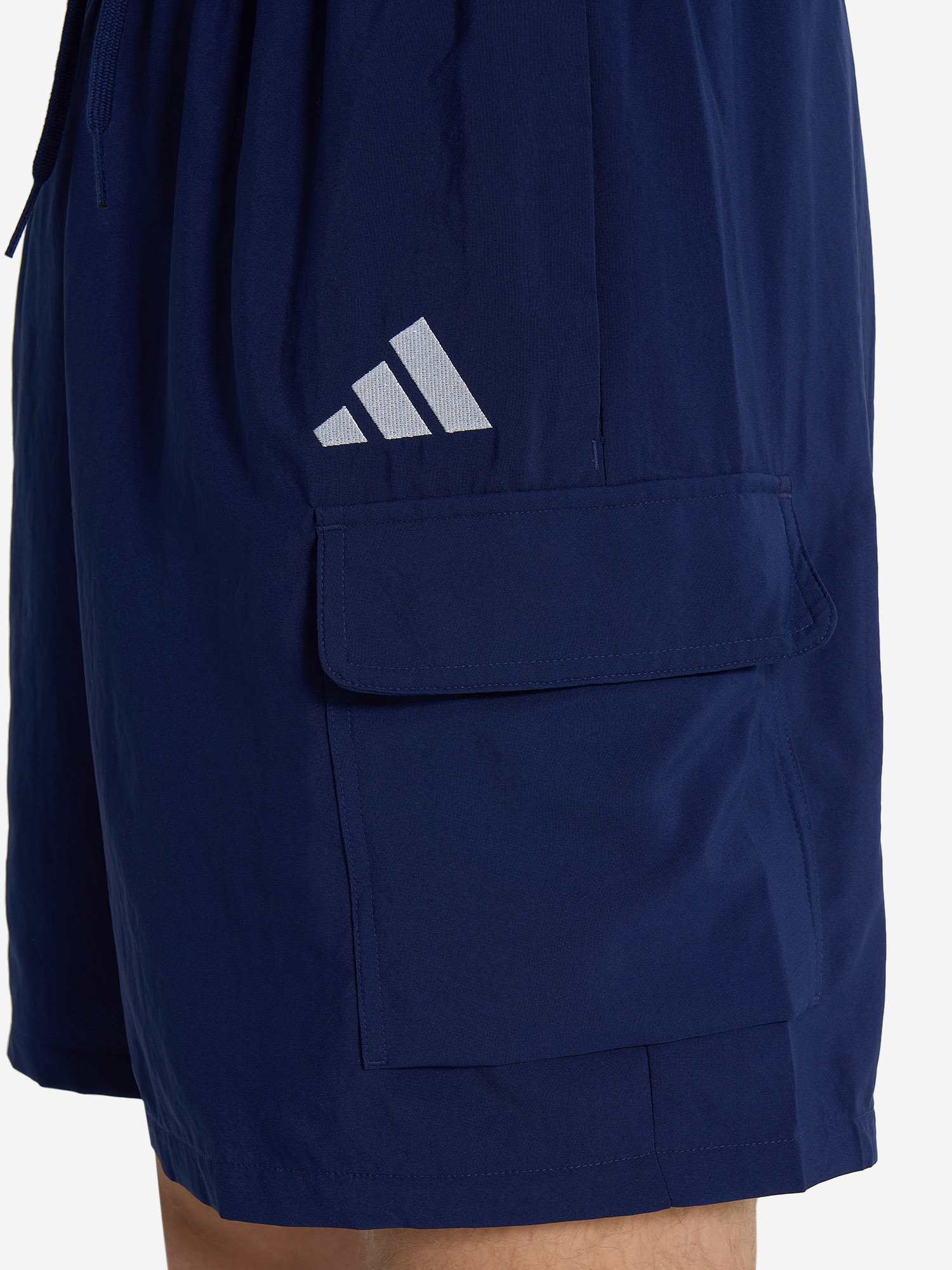 фото Шорты мужские adidas, синий