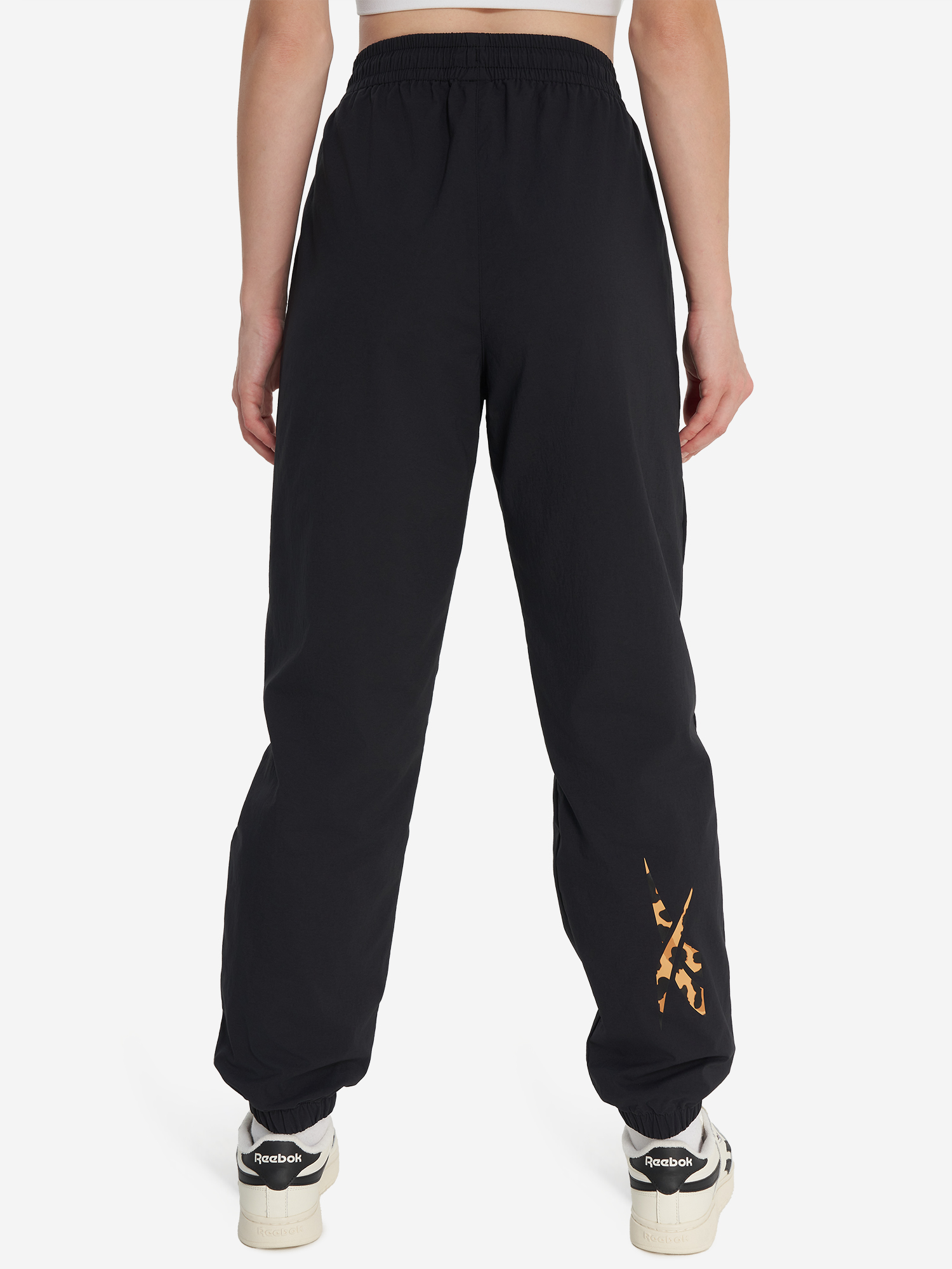 фото Брюки женские reebok vector track, черный