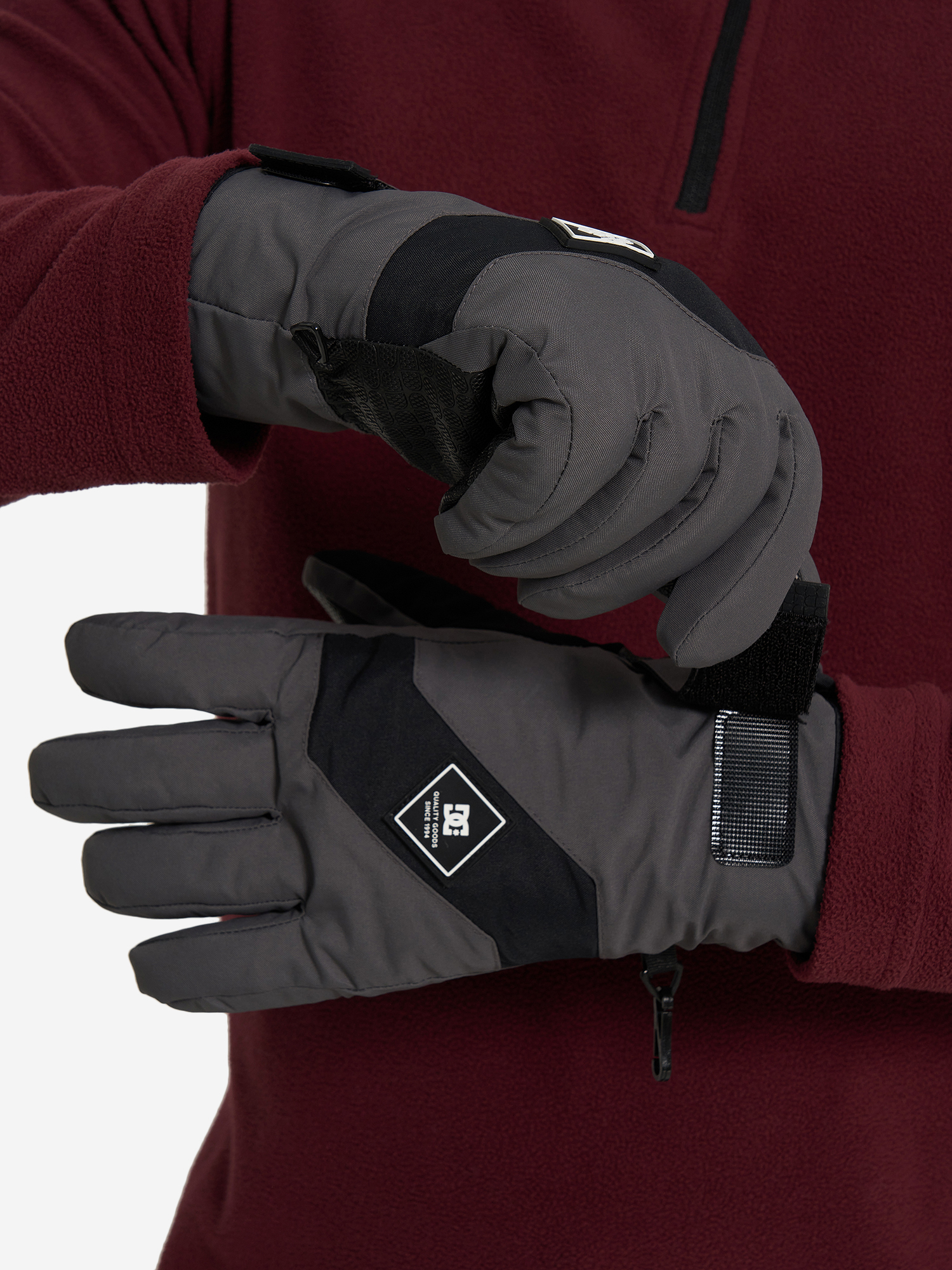 фото Перчатки dc shoes, серый