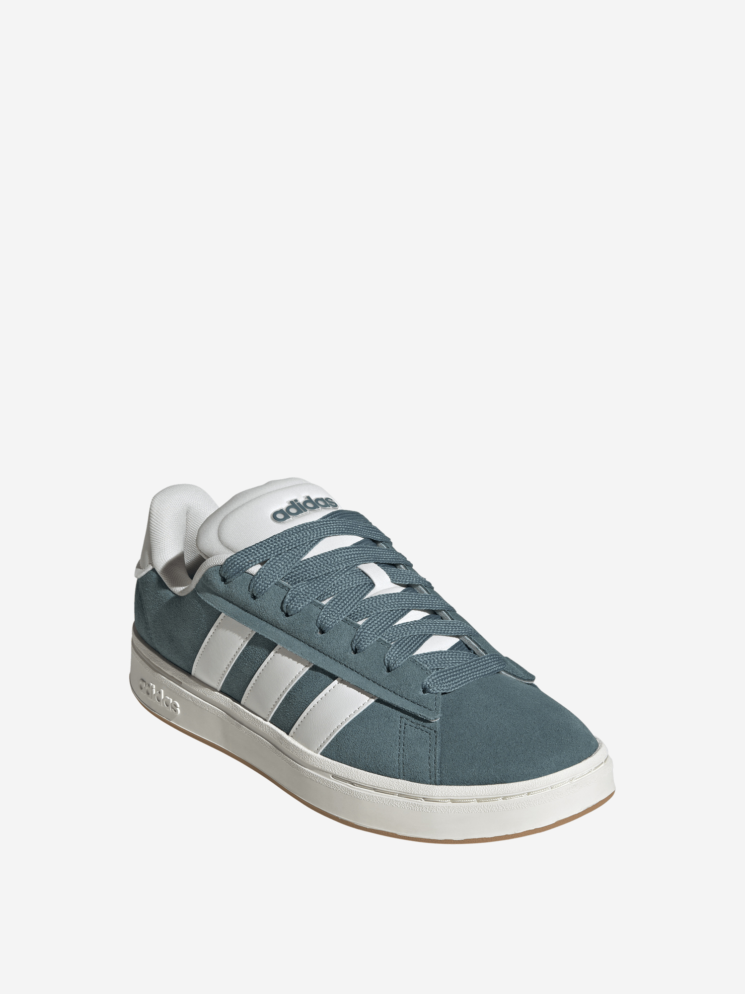 фото Кеды мужские adidas grand court alpha 00 s, зеленый