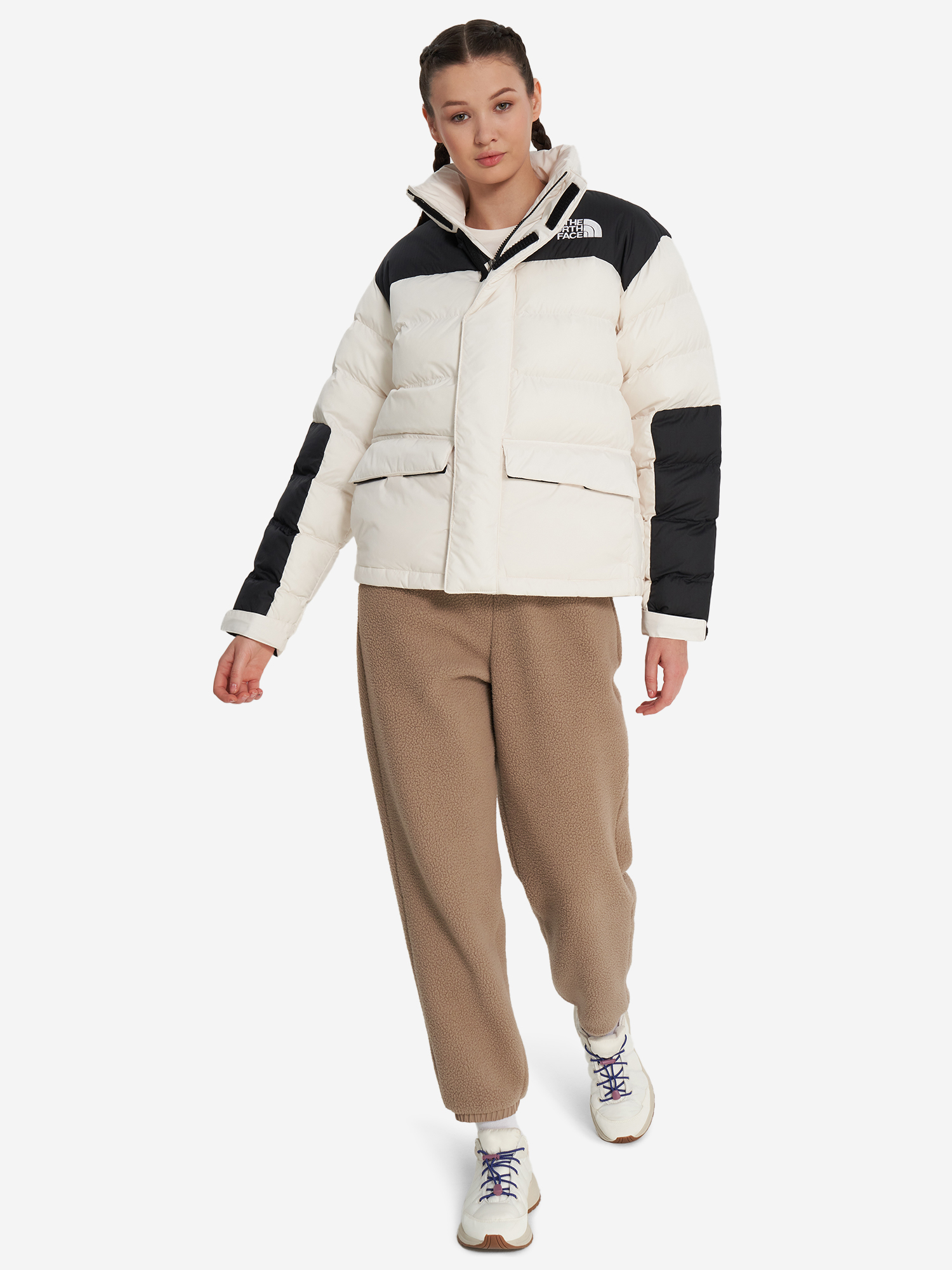 фото Куртка утепленная женская the north face limbara, бежевый