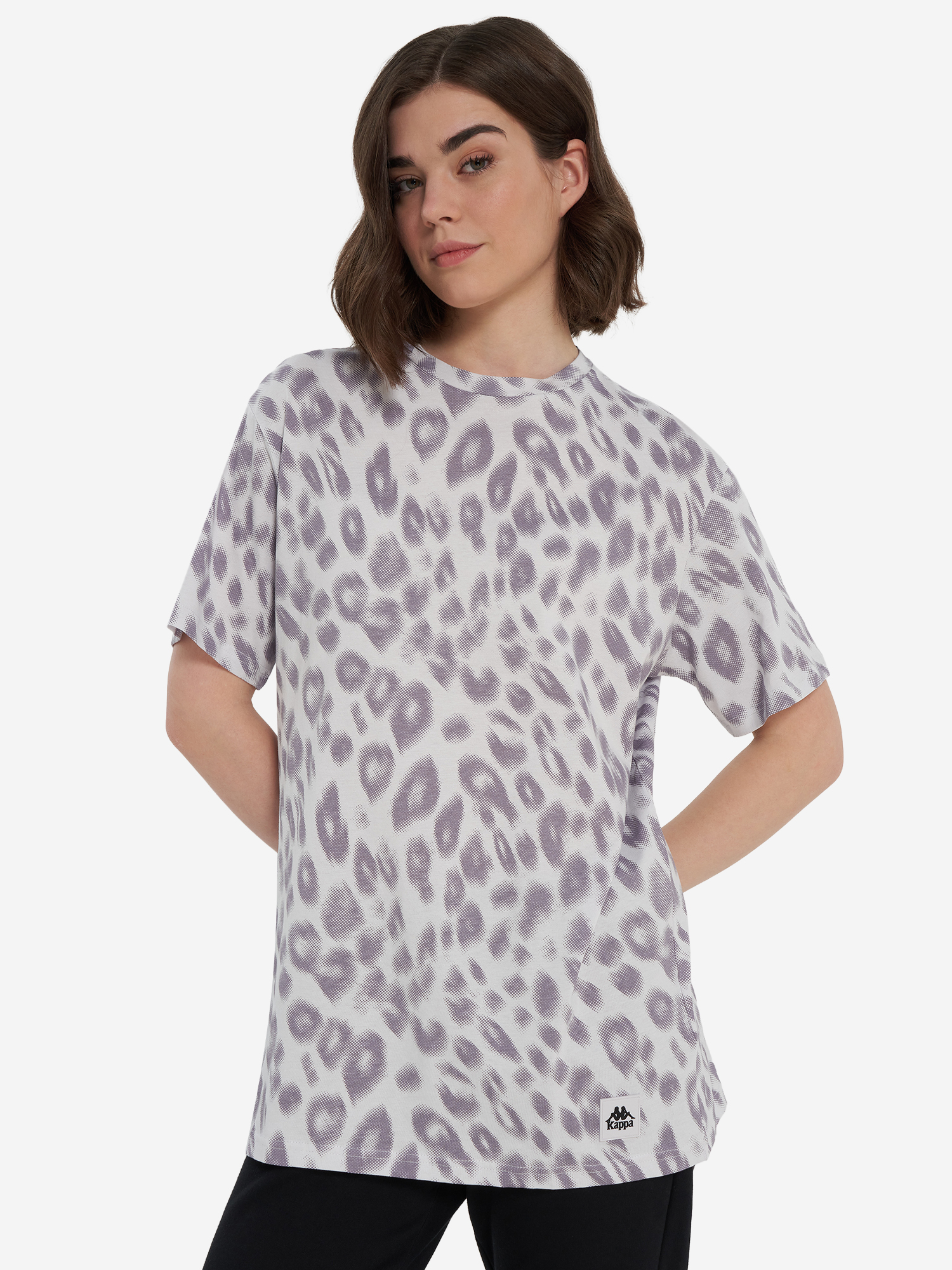 Футболка женская оверсайз Kappa Lungo, Фиолетовый
Футболка женская оверсайз Kappa Lungo, Фиолетовый