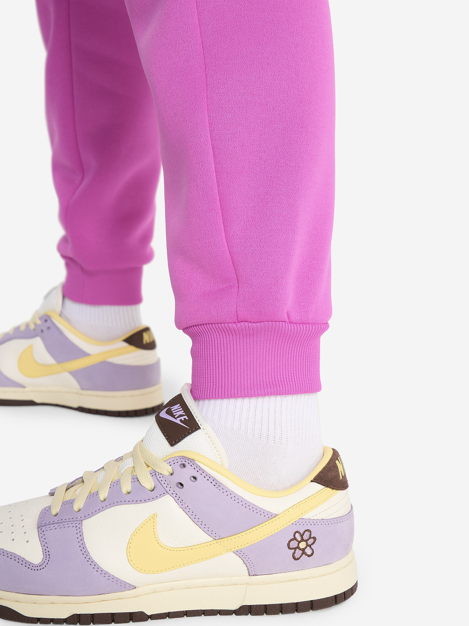 фото Брюки женские under armour ua armour fleece, фиолетовый
