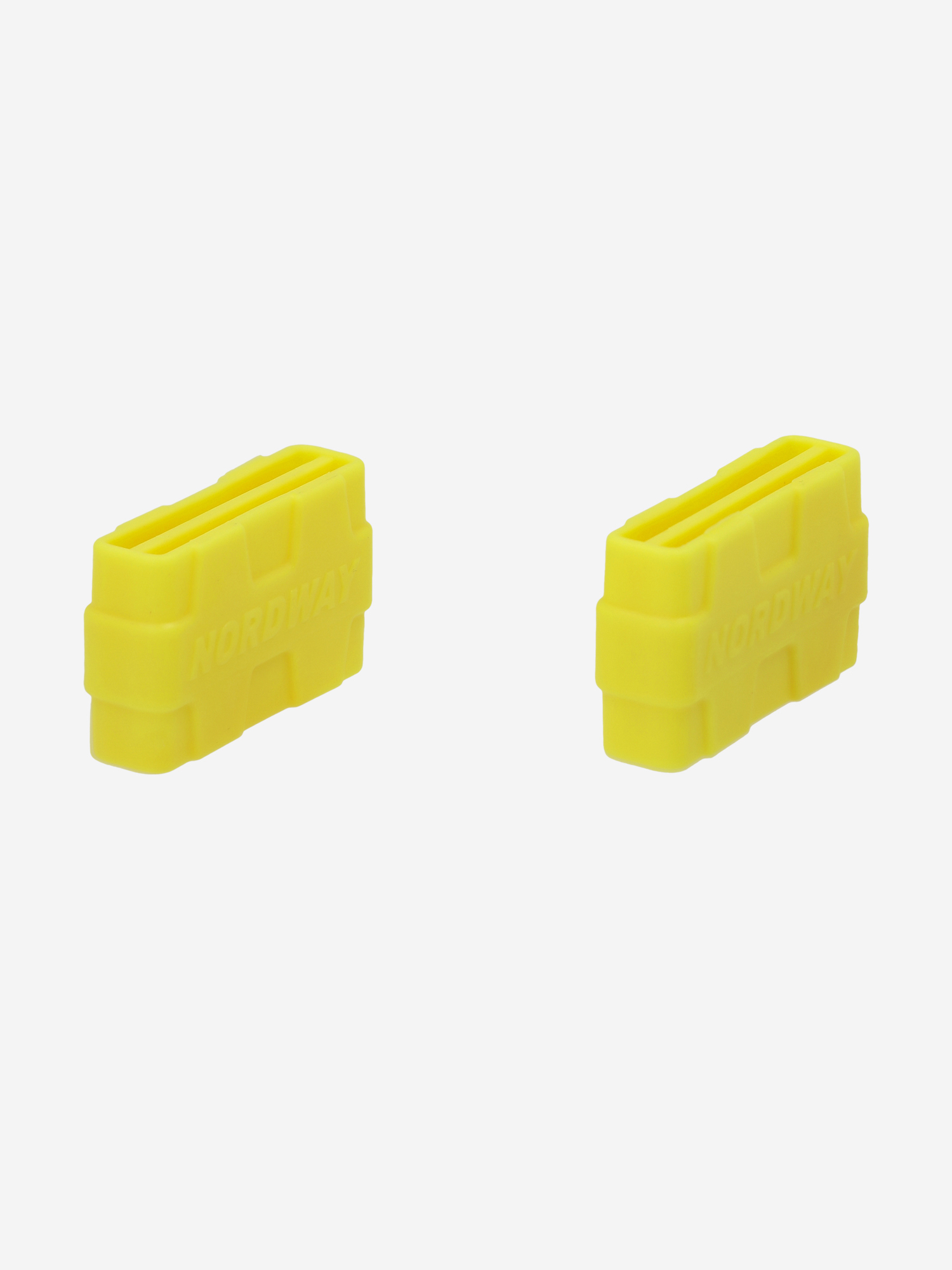 фото Связки для беговых лыж nordway straps plastic, желтый