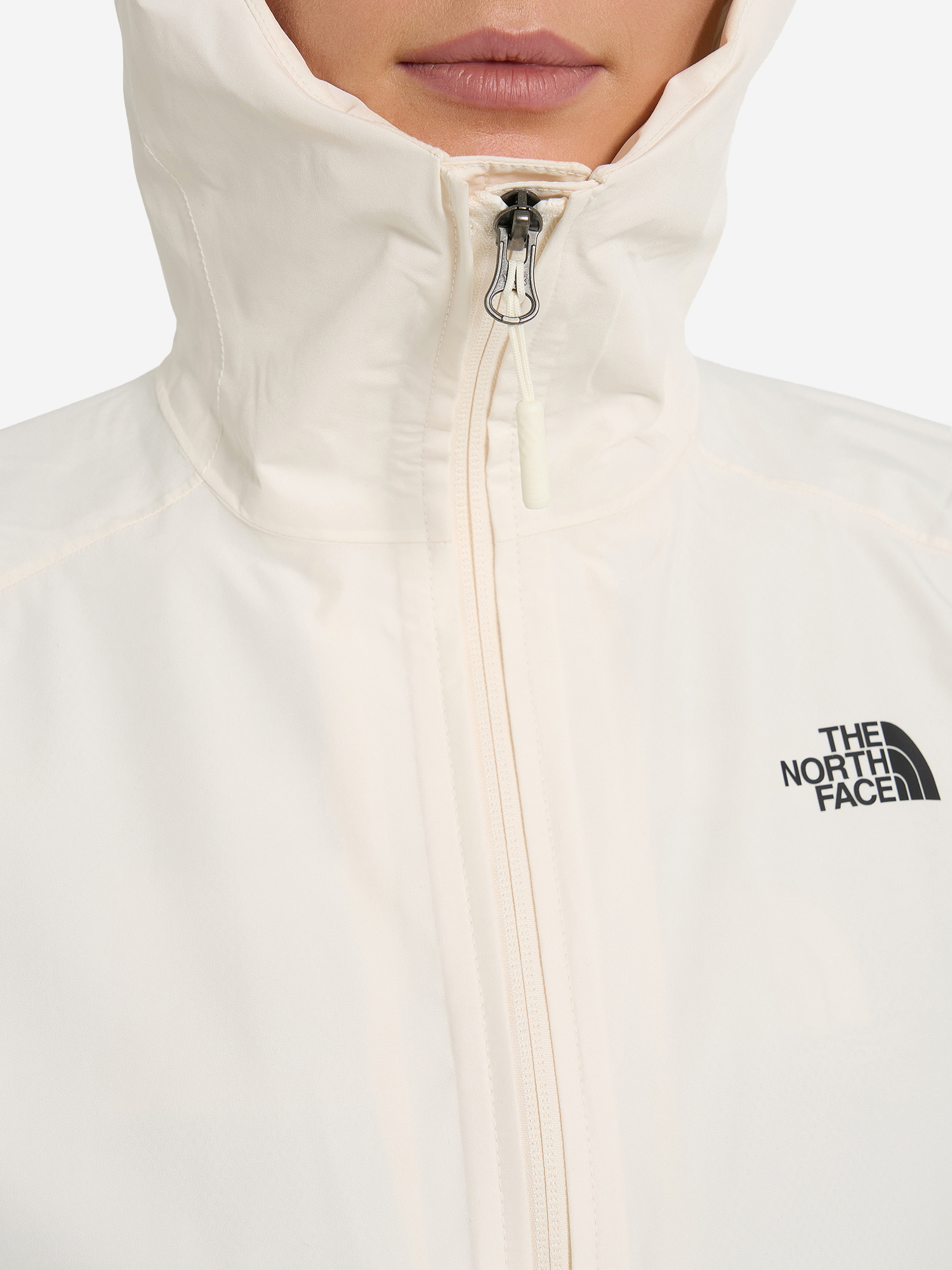 фото Куртка мембранная женская the north face hikesteller, бежевый