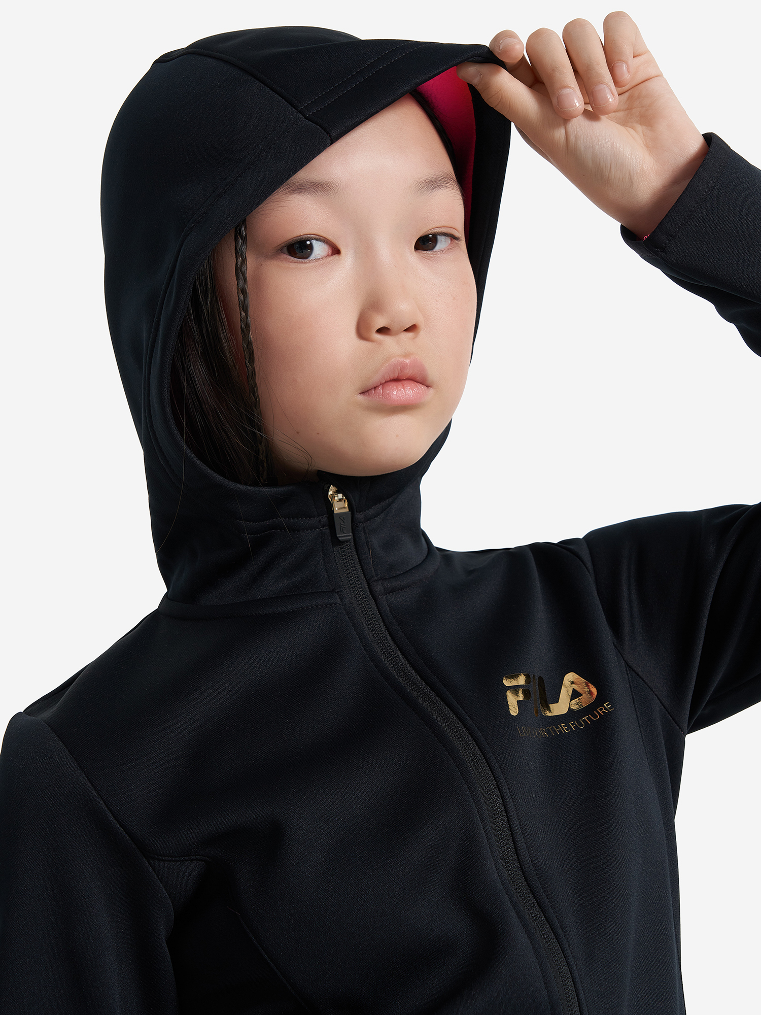 фото Костюм для девочек fila, черный