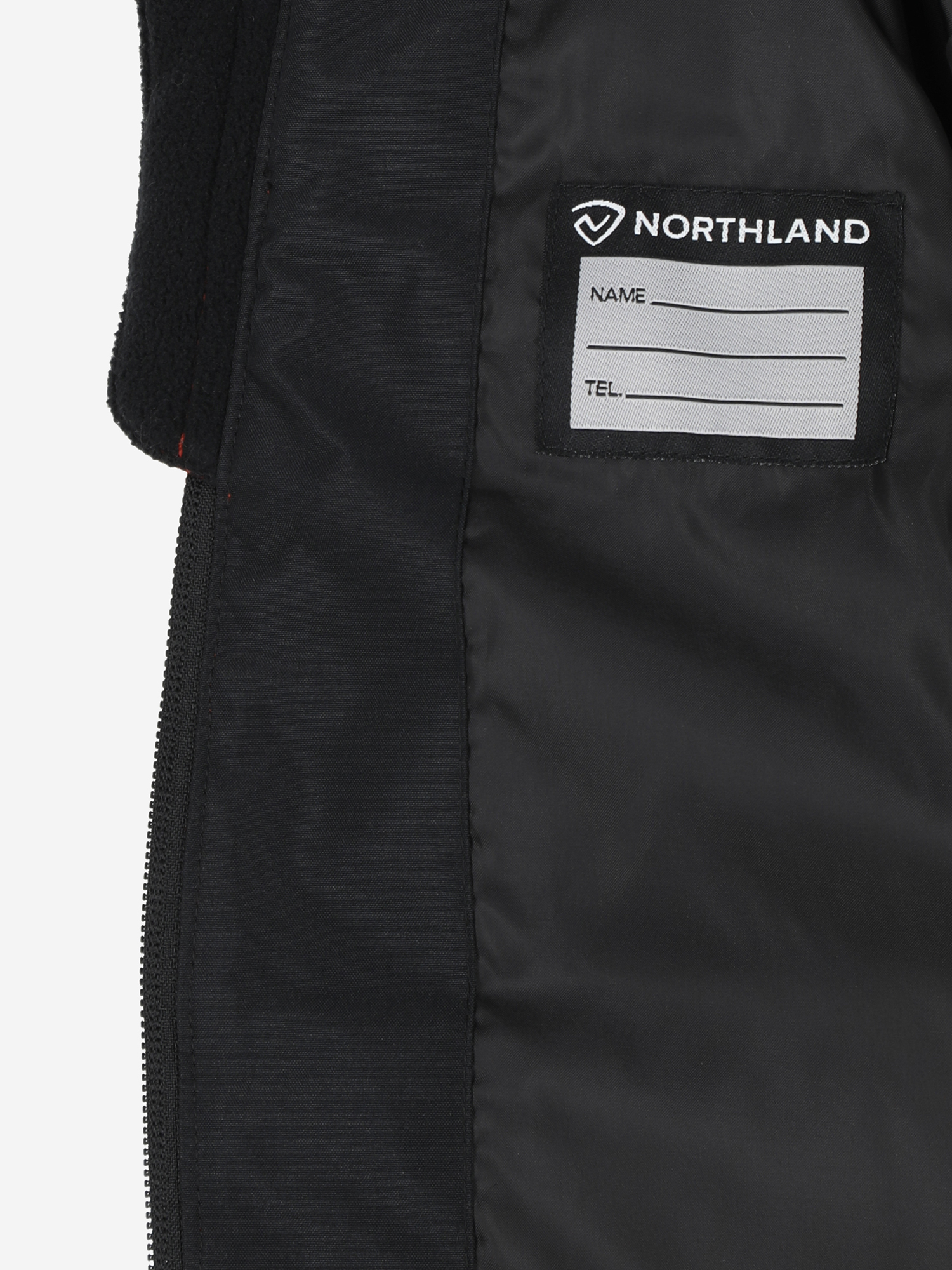 фото Пуховик для мальчиков northland, черный