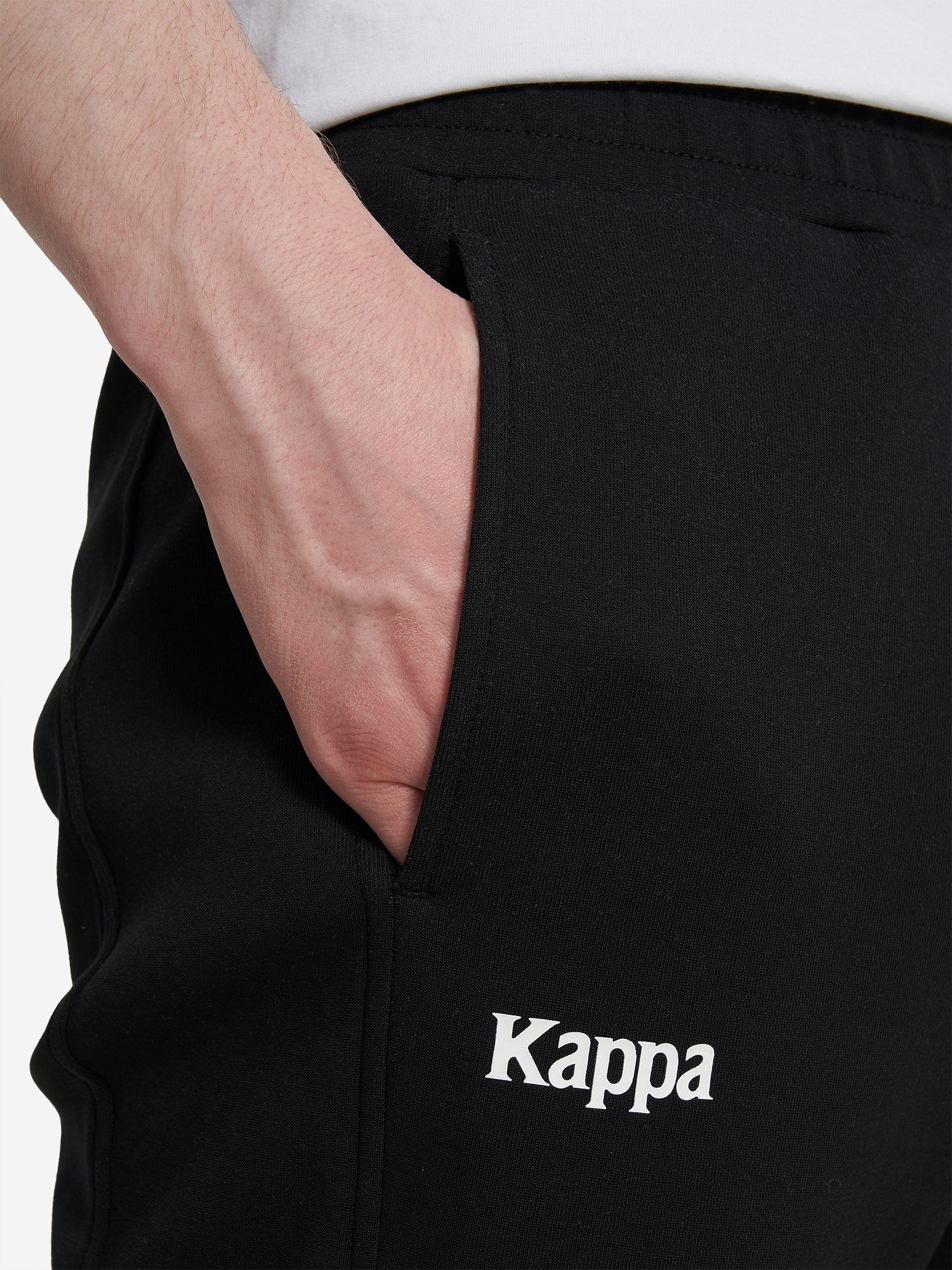 фото Брюки мужские kappa, черный