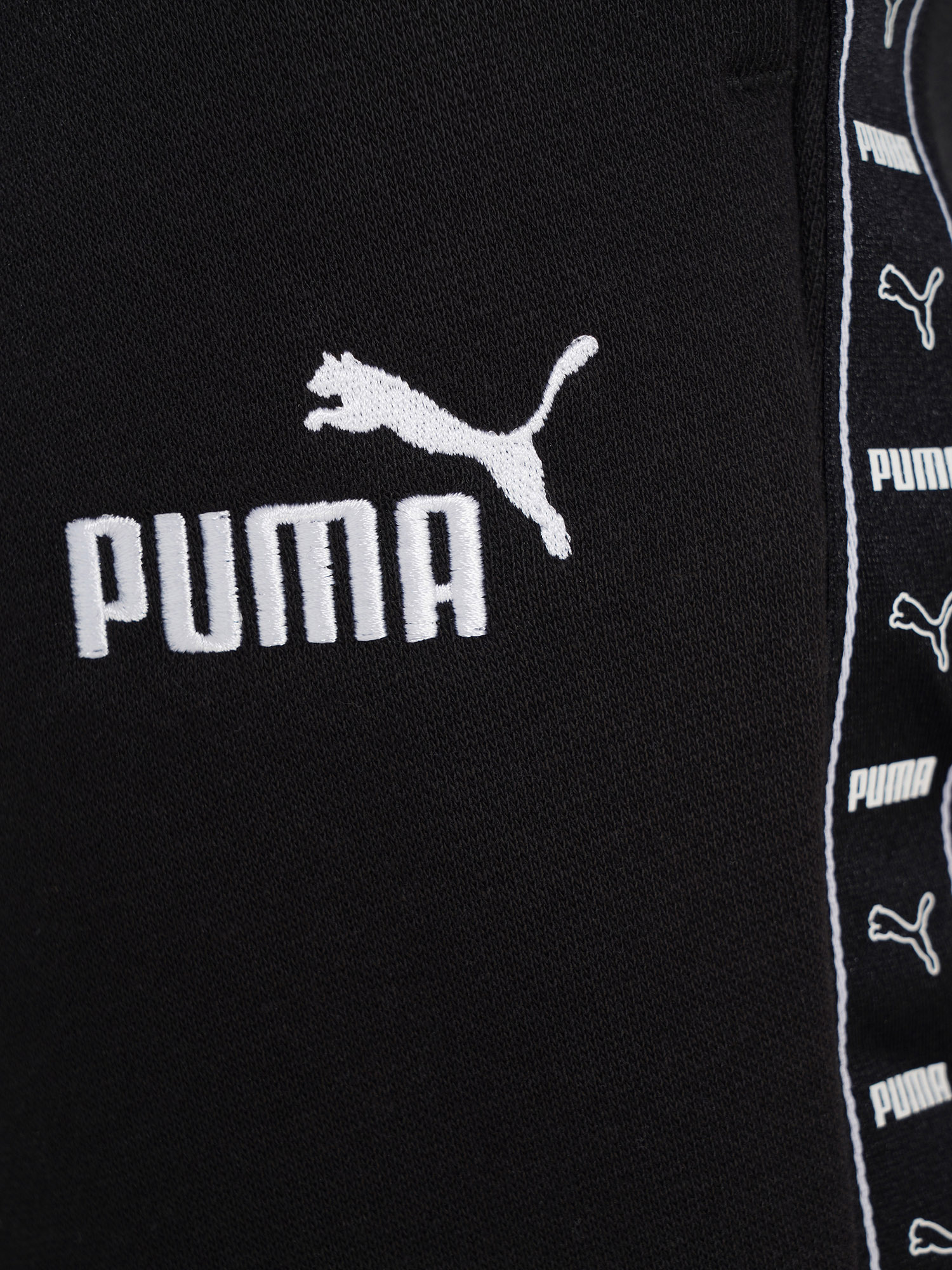 фото Брюки для мальчиков puma ess tape, черный