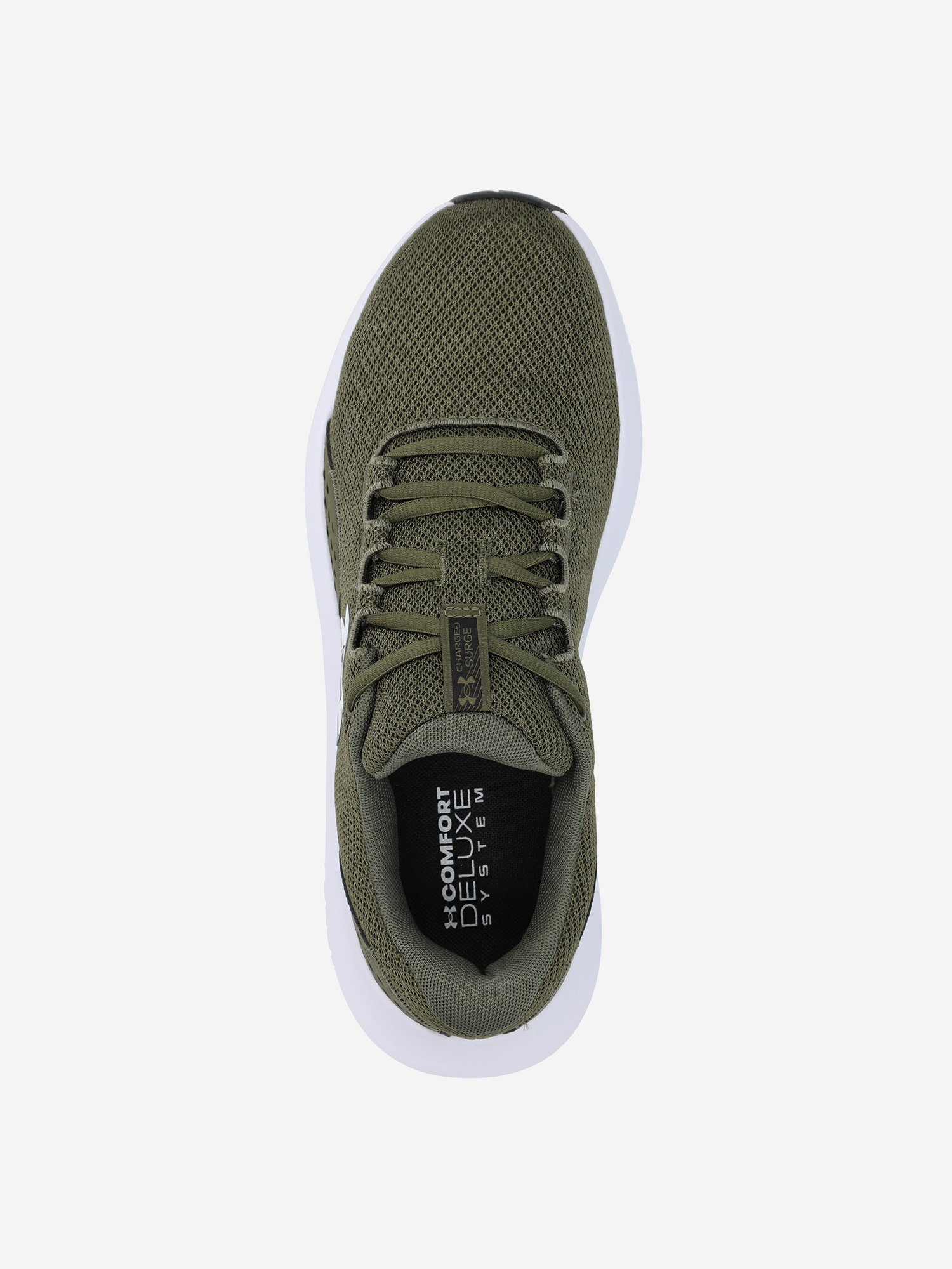 фото Кроссовки мужские under armour charged surge 4, зеленый