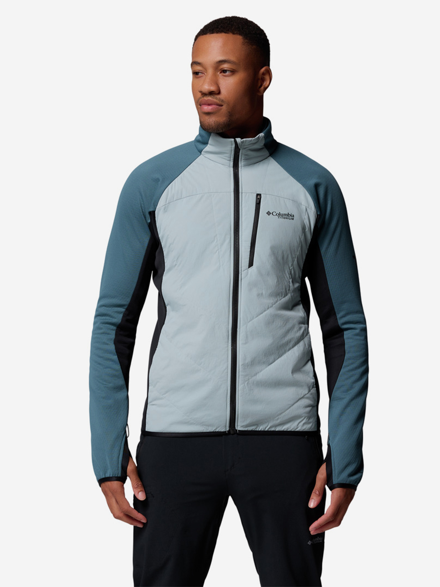 фото Толстовка мужская columbia arctic crest, синий