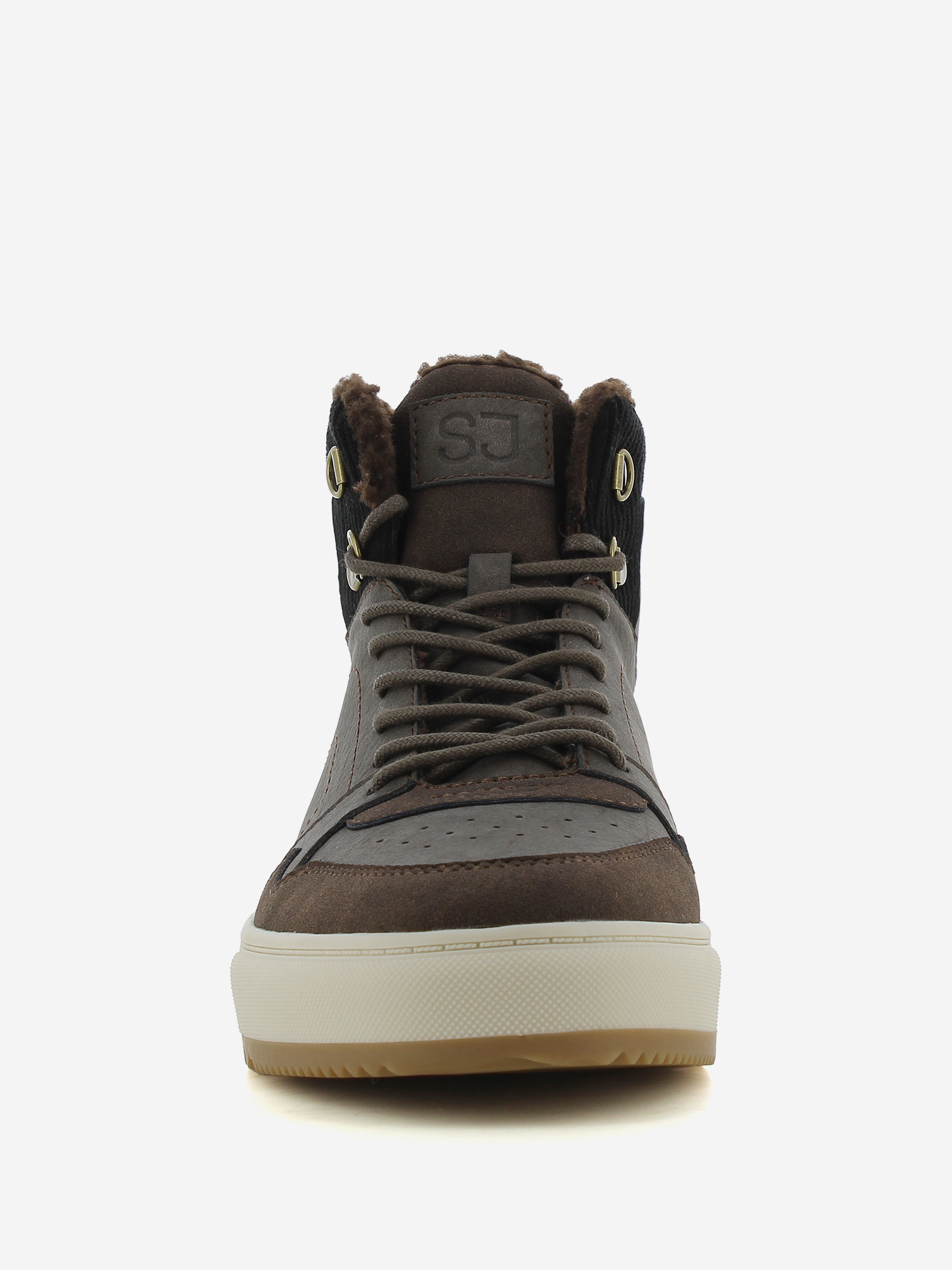 фото Кеды утепленные мужские safety jogger eloy wtr high, коричневый